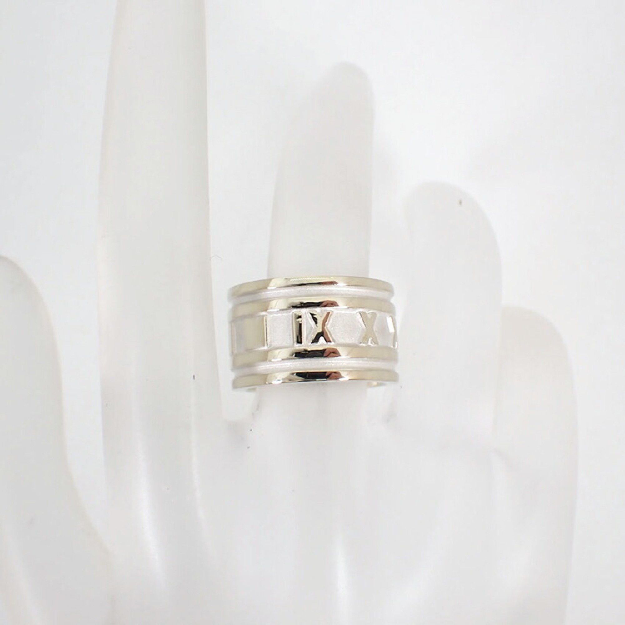 Tiffany & Co. TIFFANY 925 Atlas Wide Ring, Size 8, j80-12 Size ONE SIZE - 5 Thumbnail