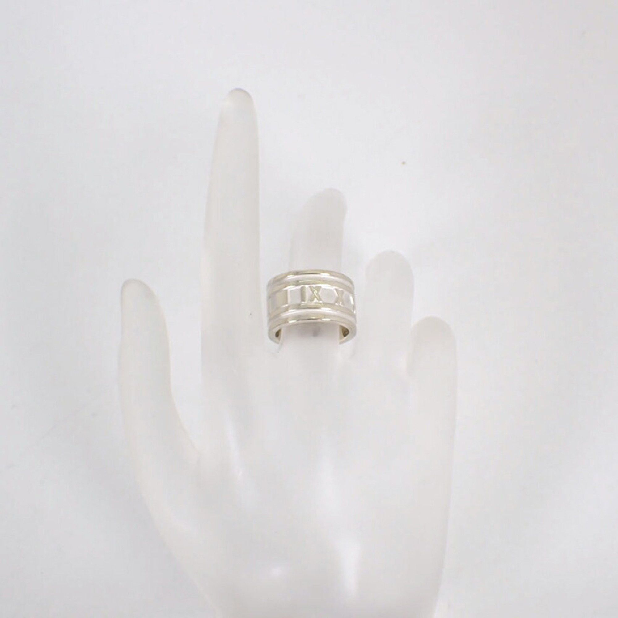 Tiffany & Co. TIFFANY 925 Atlas Wide Ring, Size 8, j80-12 Size ONE SIZE - 4 Thumbnail