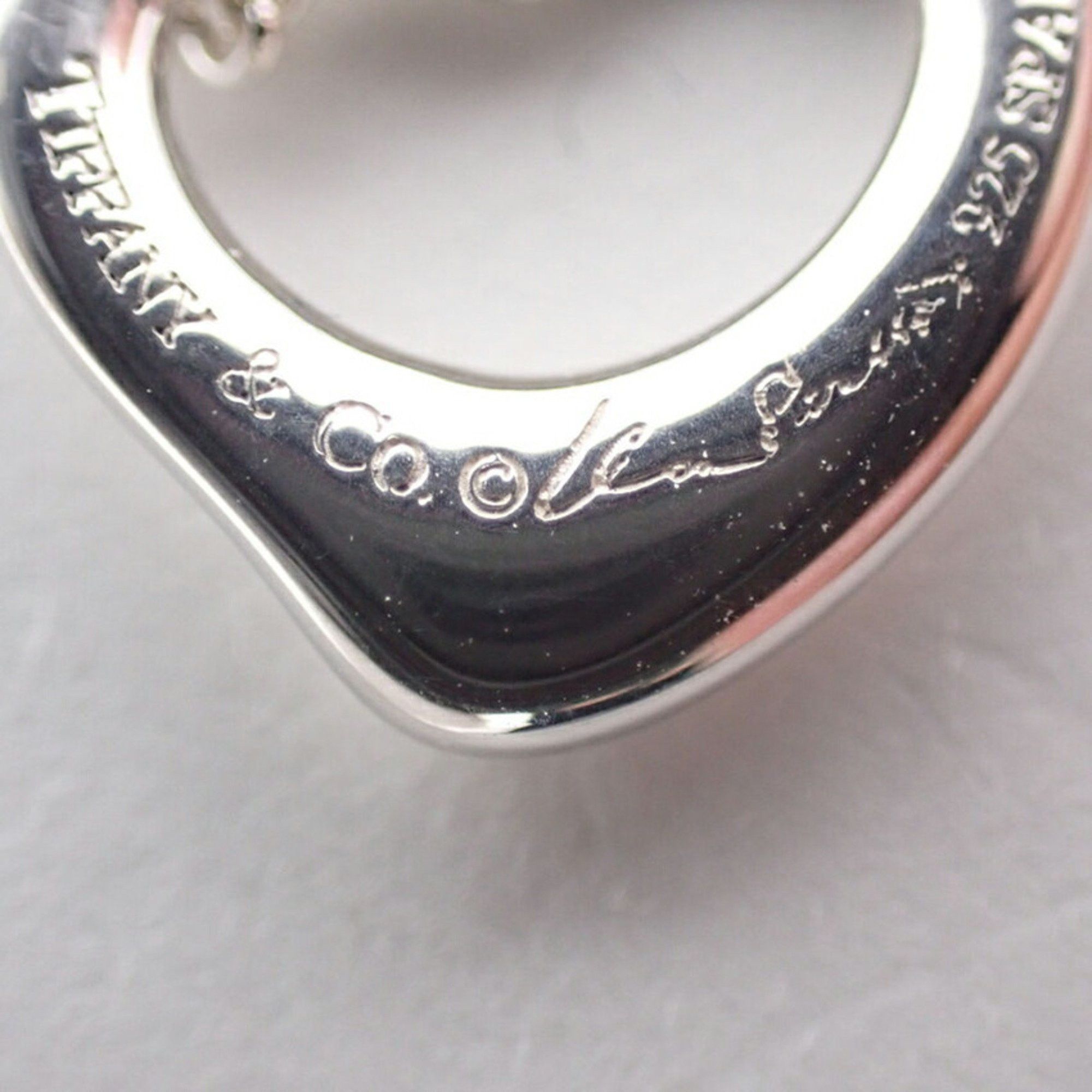 Tiffany & Co. TIFFANY 925 Heart Pendant Necklace j88-2 Size ONE SIZE - 9 Thumbnail