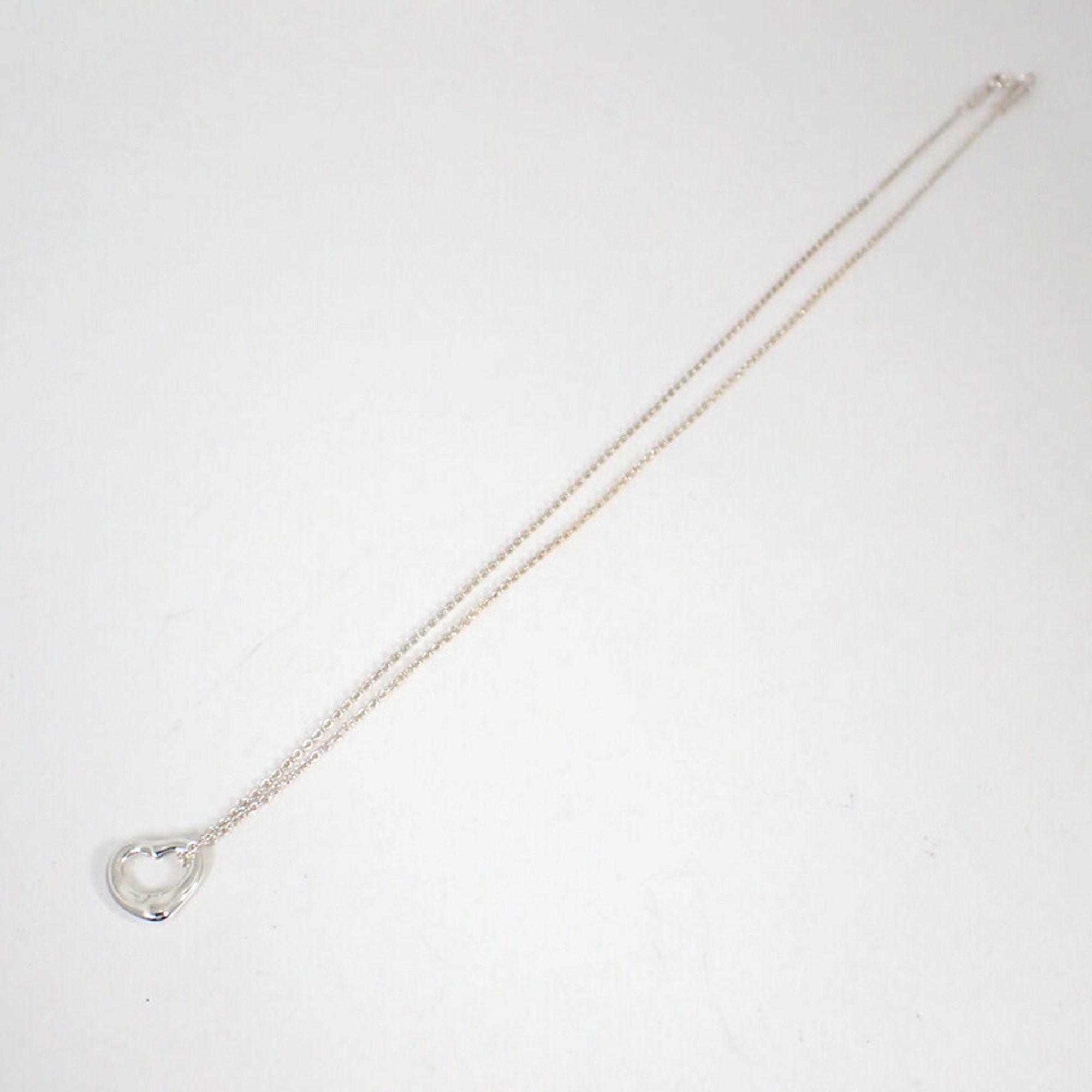 Tiffany & Co. TIFFANY 925 Heart Pendant Necklace j88-2 Size ONE SIZE - 6 Thumbnail
