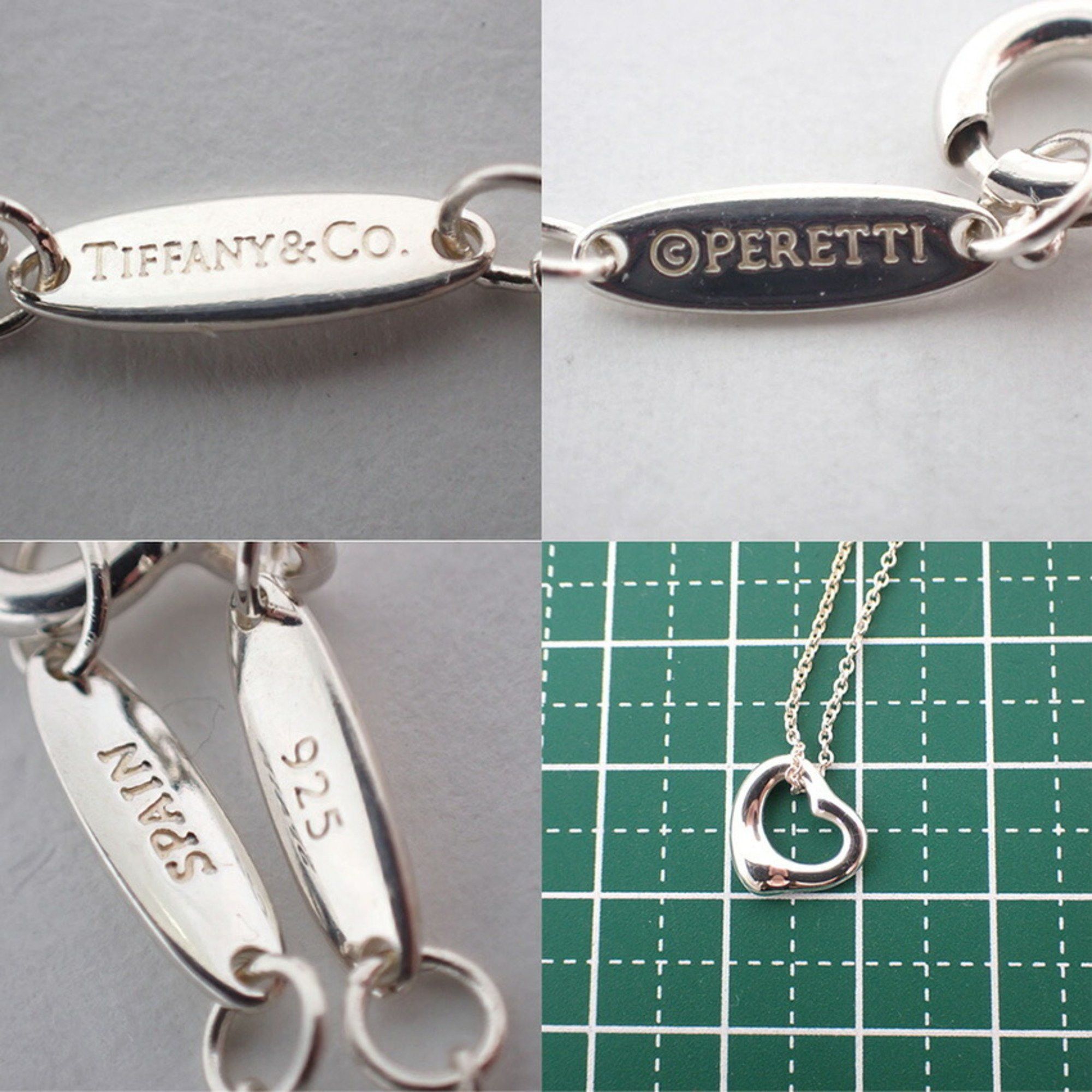Tiffany & Co. TIFFANY 925 Heart Pendant Necklace j88-2 Size ONE SIZE - 11 Thumbnail