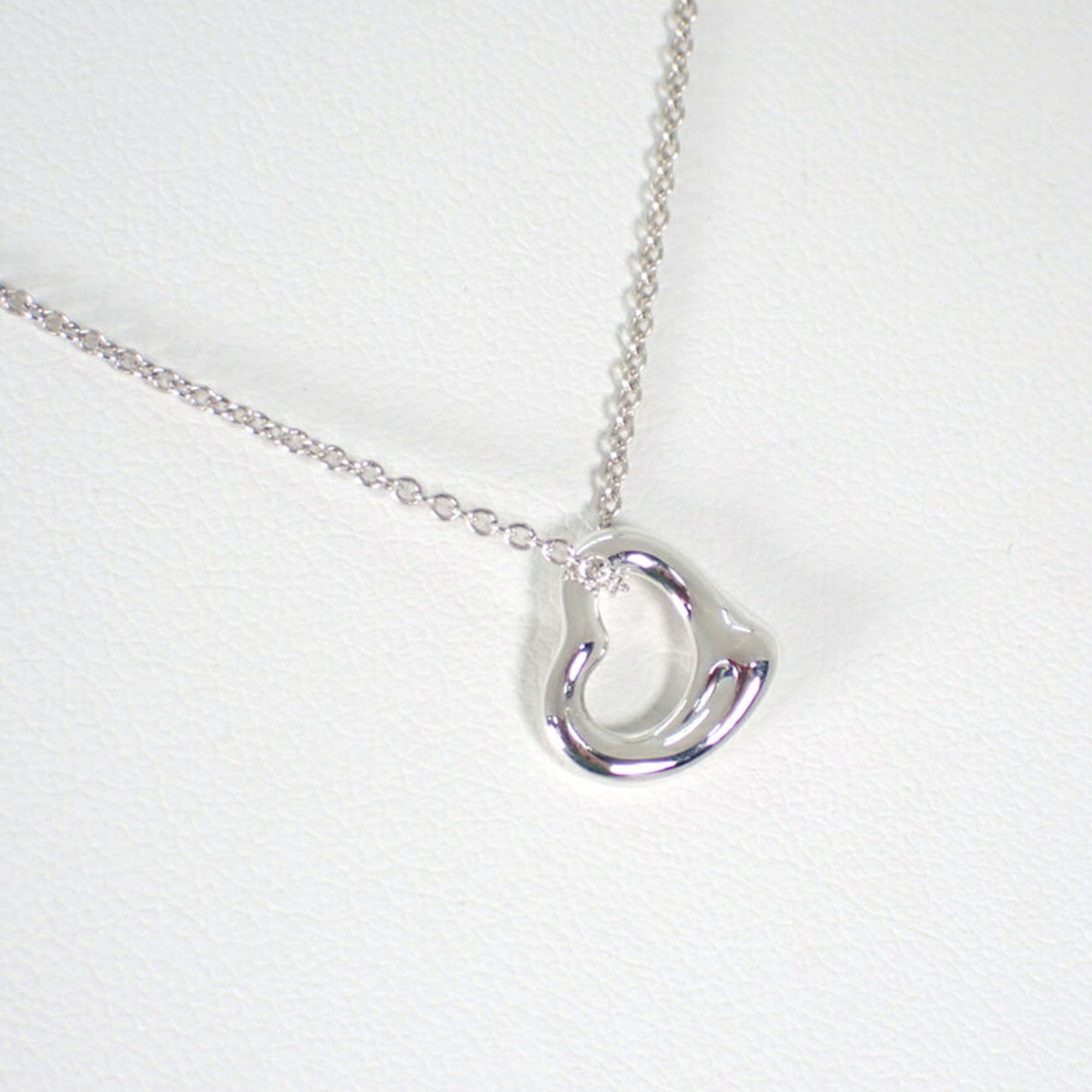 Tiffany & Co. TIFFANY Ag925 Heart Pendant Necklace j79-3 Size ONE SIZE - 4 Thumbnail