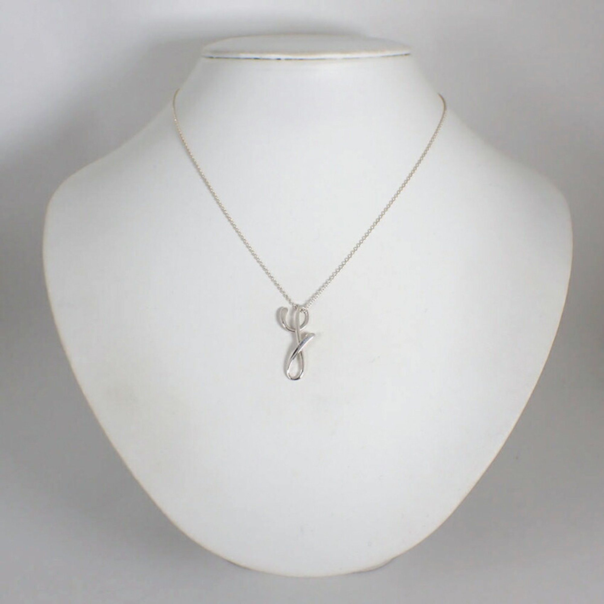 Tiffany & Co. TIFFANY 925 Initial Y Pendant Necklace j78-83 Size ONE SIZE - 3 Thumbnail