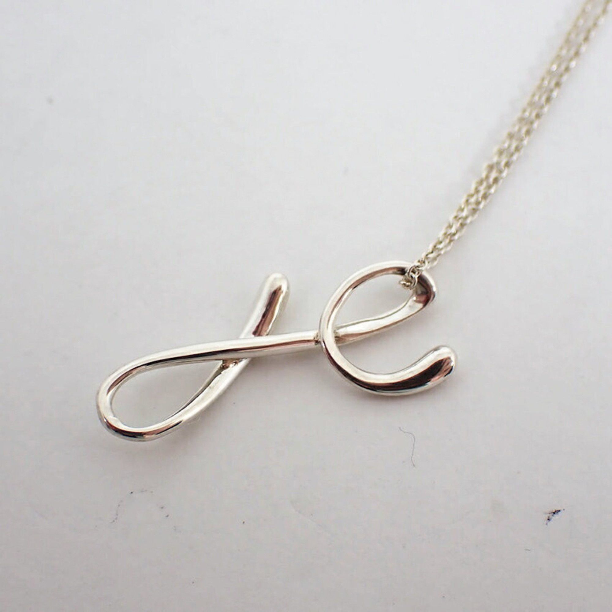 Tiffany & Co. TIFFANY 925 Initial Y Pendant Necklace j78-83 Size ONE SIZE - 8 Thumbnail