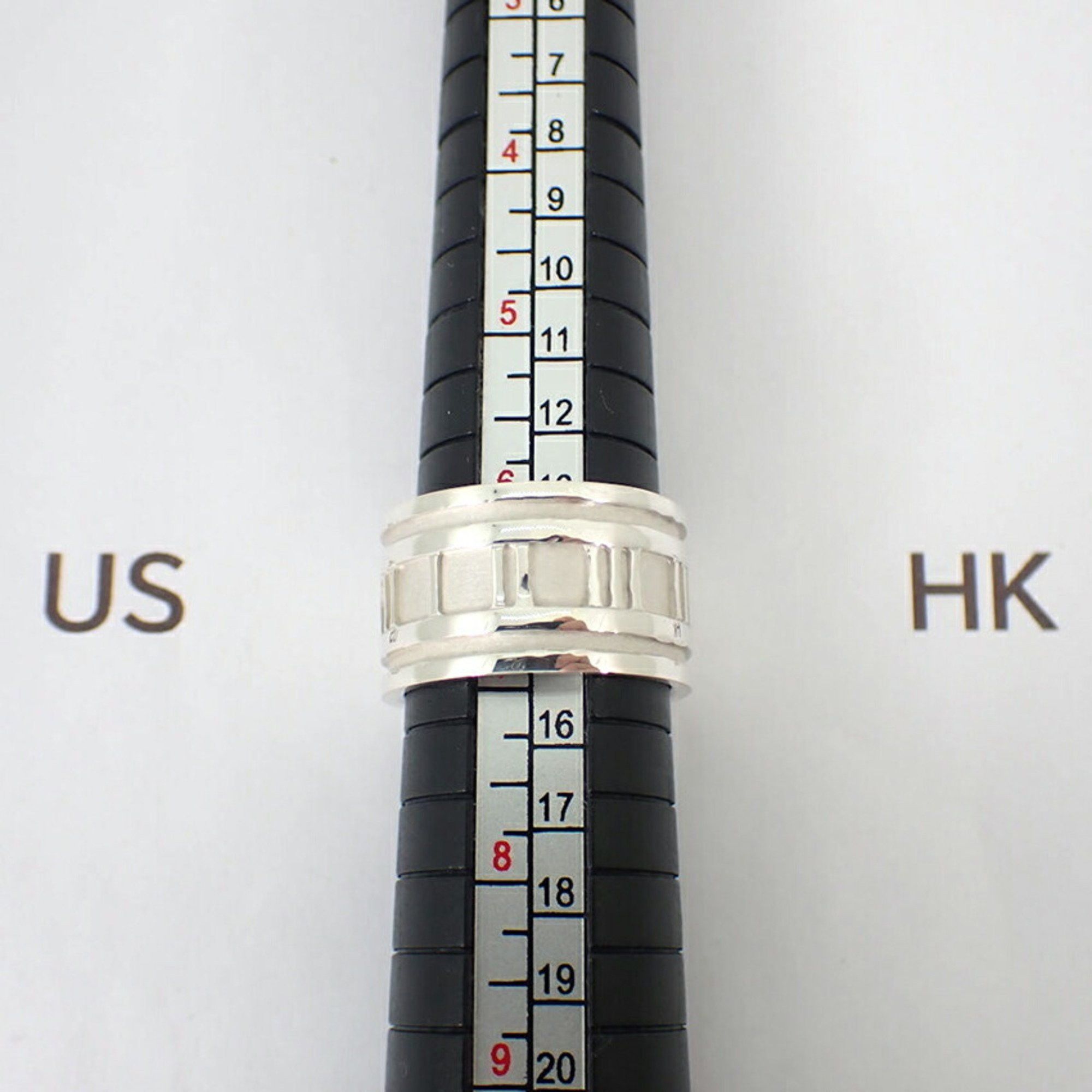 Tiffany & Co. TIFFANY 925 Atlas Wide Ring, size 17, j89-8 Size ONE SIZE - 9 Thumbnail