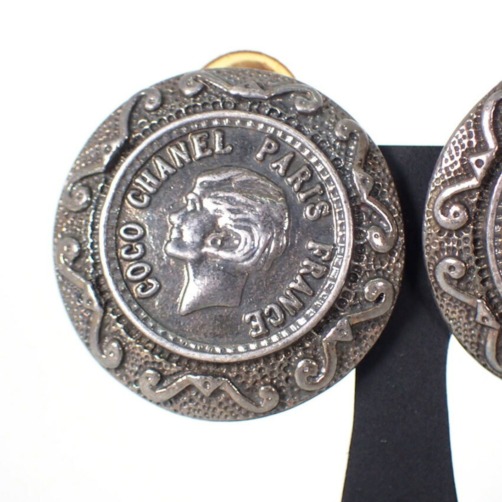 Chanel CHANEL 925 Classic 96A Earrings j83-4 Size ONE SIZE - 4 Thumbnail
