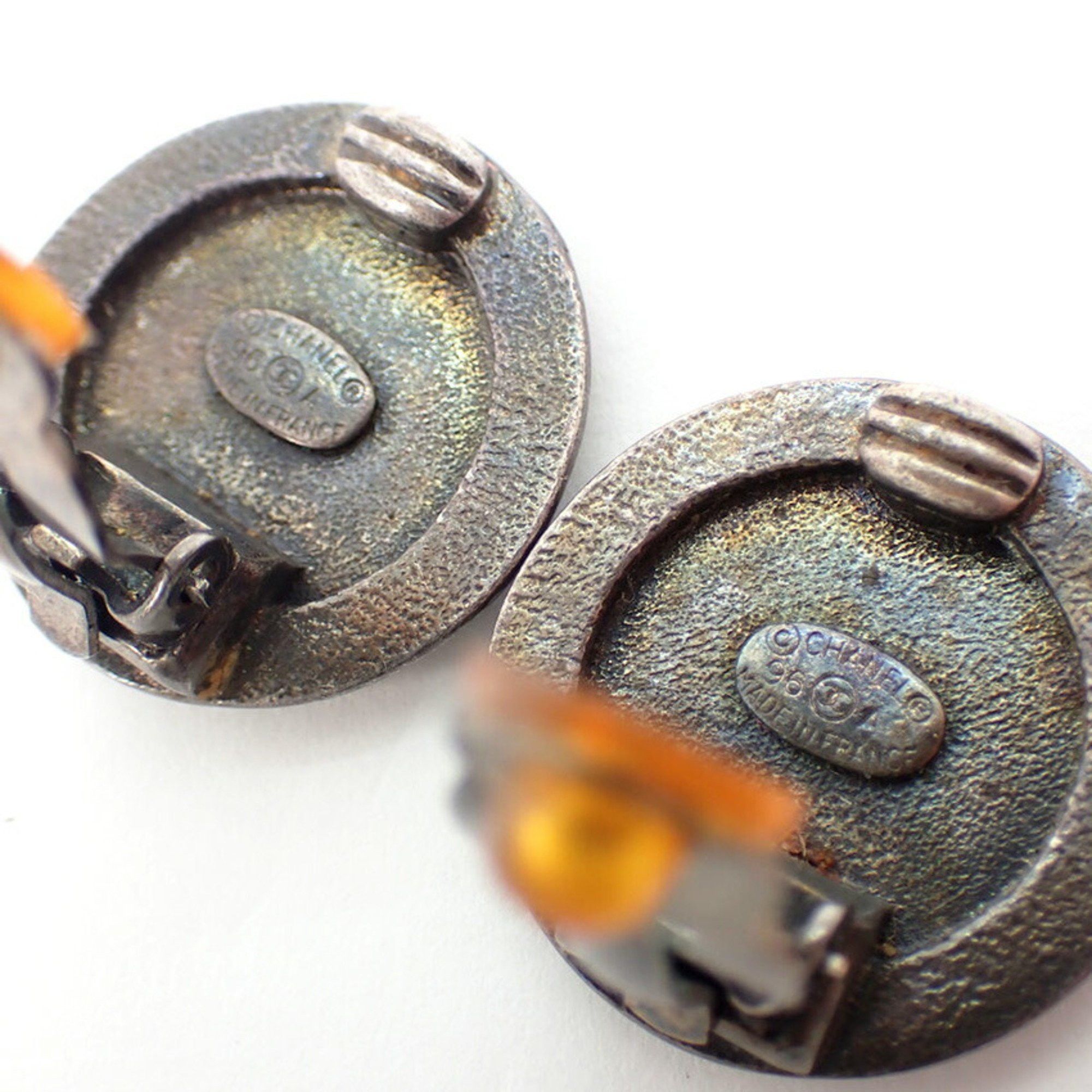 Chanel CHANEL 925 Classic 96A Earrings j83-4 Size ONE SIZE - 7 Thumbnail