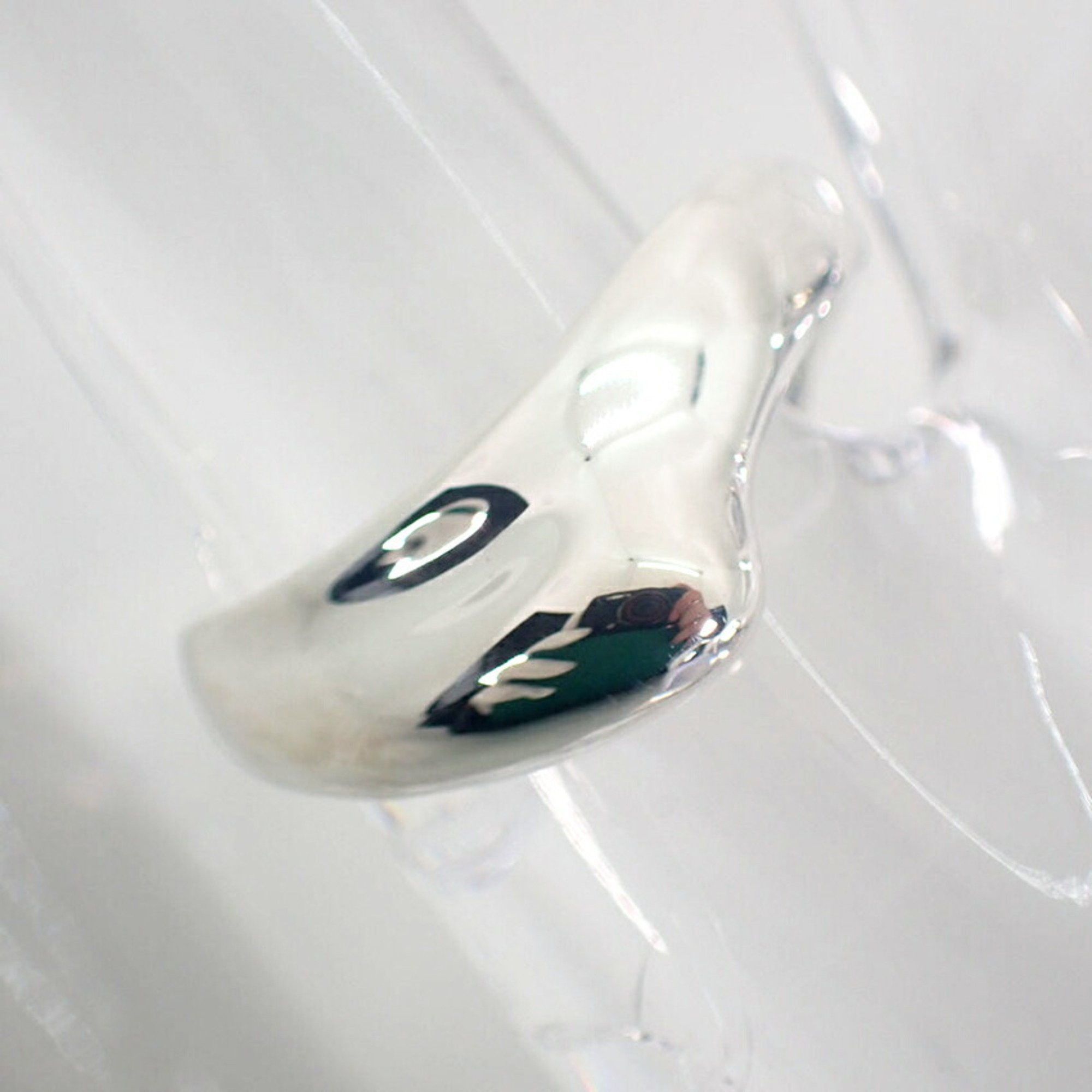 Tiffany & Co. TIFFANY 925 Curved Wave Ring, Size 9.5, j85-3 Size ONE SIZE - 5 Thumbnail