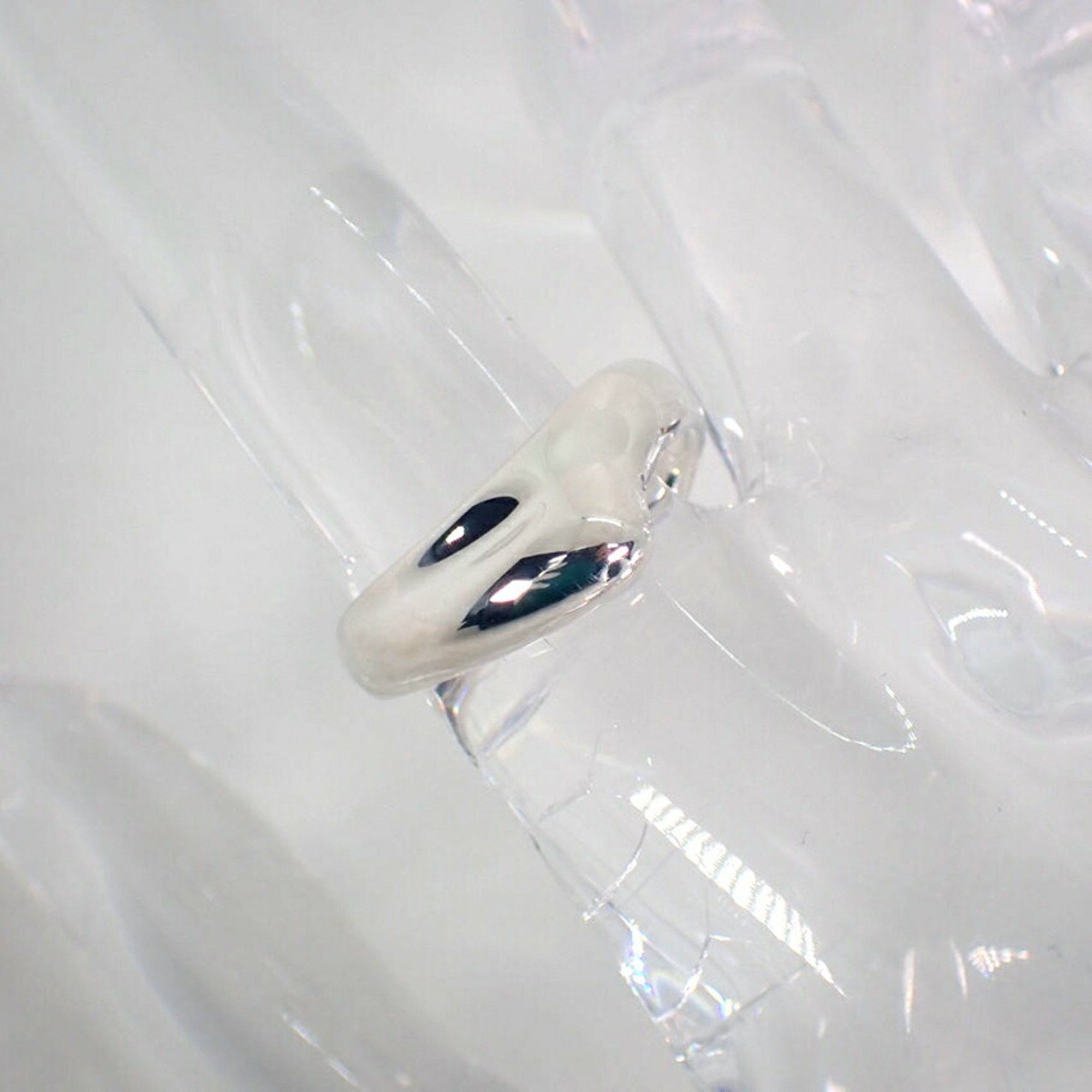Tiffany & Co. TIFFANY 925 Curved Wave Ring, Size 9.5, j85-3 Size ONE SIZE - 6 Thumbnail