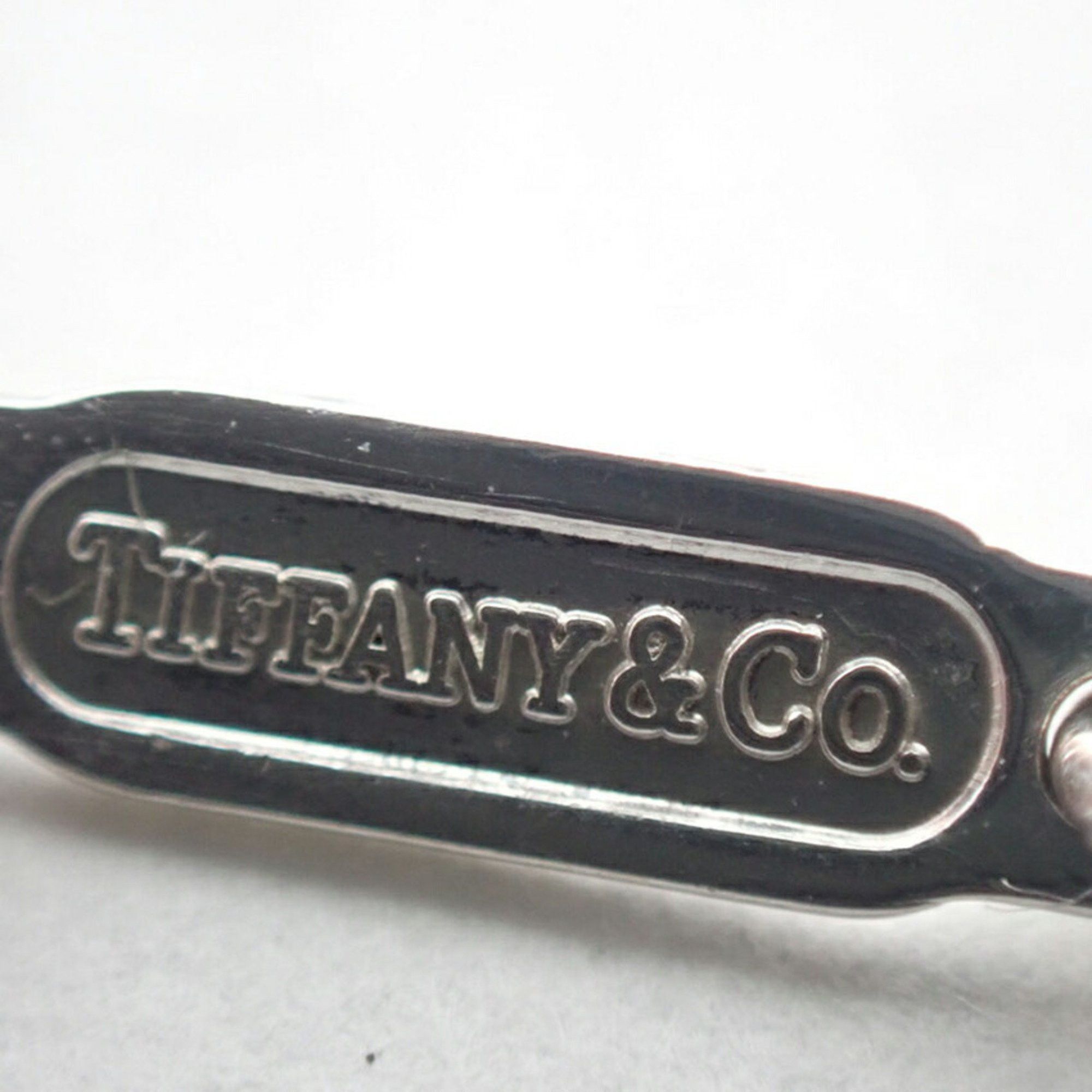 Tiffany & Co. TIFFANY 925 Atlas Bar Pendant Necklace j87-3 Size ONE SIZE - 9 Thumbnail