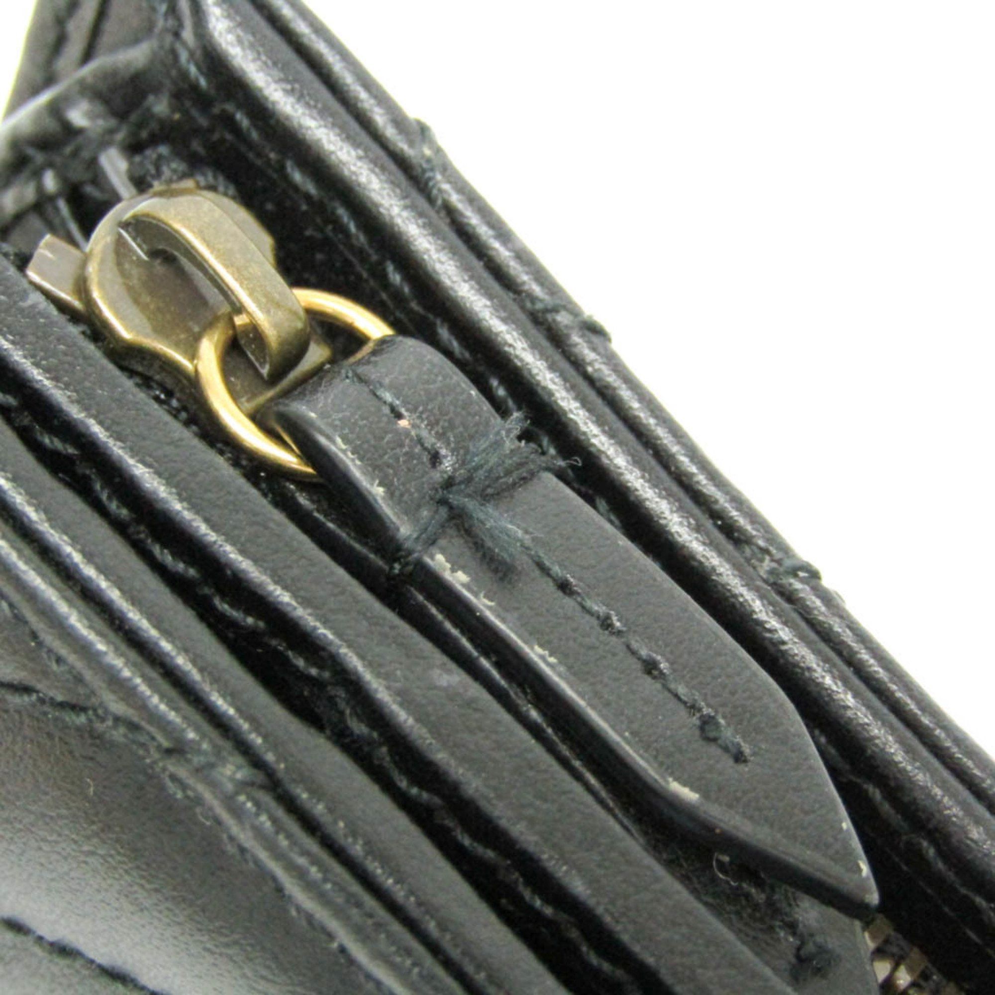 Gucci Gucci GG Marmont 773427 Women's Leather Wallet (bi-fold) Black Size ONE SIZE - 9 Thumbnail
