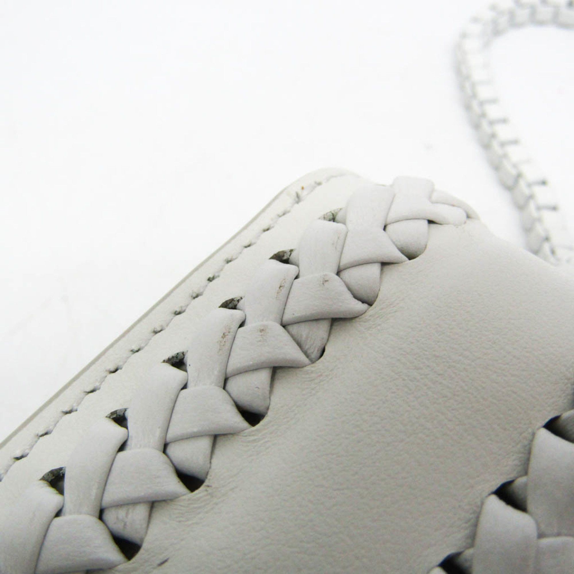 Salvatore Ferragamo Salvatore Ferragamo Gancini DY-21 H038 Women's Leather Shoulder Bag White Size ONE SIZE - 11 Thumbnail