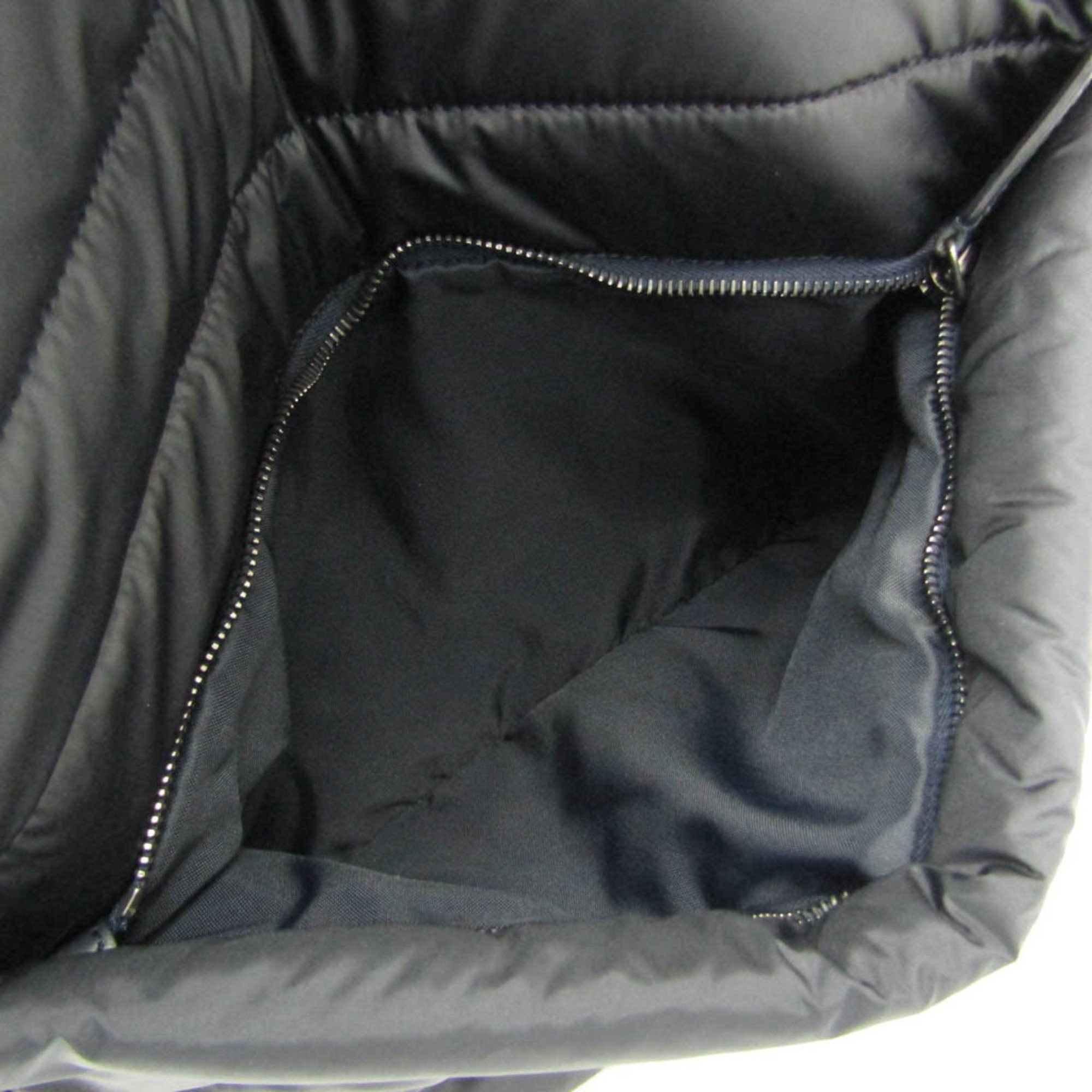Salvatore Ferragamo Salvatore Ferragamo Quilting FZ-24 9739 Men,Women Nylon Shoulder Bag Dark Navy Size ONE SIZE - 12 Thumbnail
