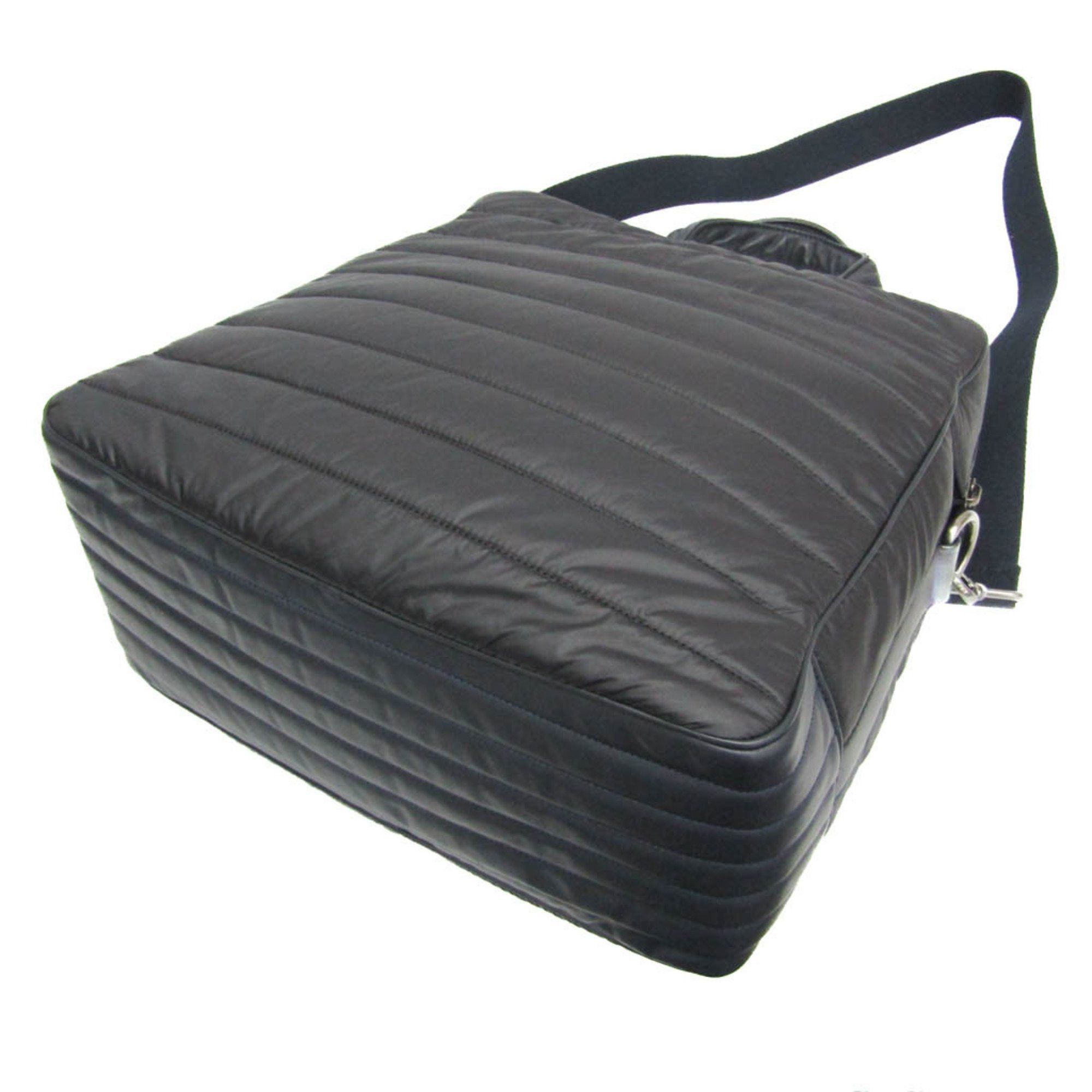 Salvatore Ferragamo Salvatore Ferragamo Quilting FZ-24 9739 Men,Women Nylon Shoulder Bag Dark Navy Size ONE SIZE - 2 Thumbnail
