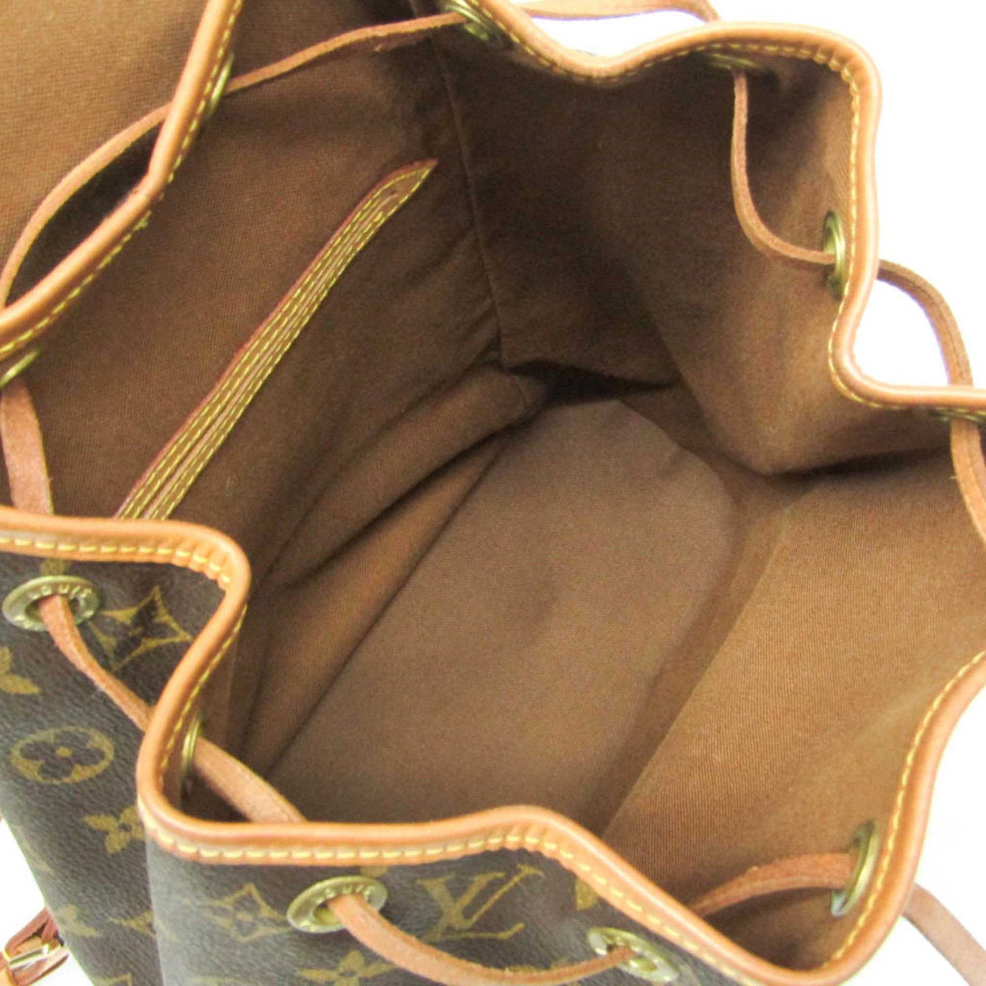 Louis Vuitton Louis Vuitton Monogram Montsouris MM M51136 Women's Backpack Monogram Size ONE SIZE - 3 Thumbnail