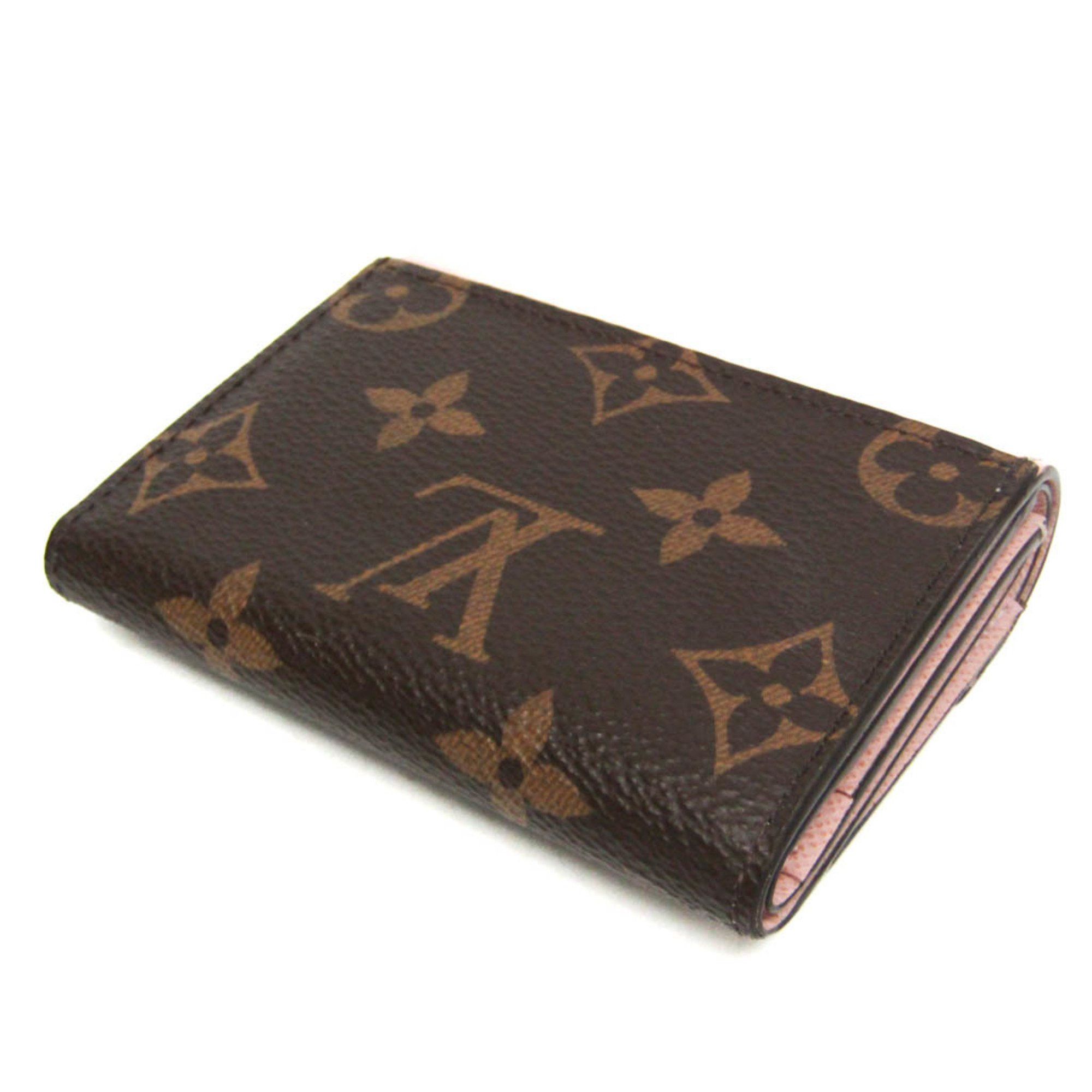 Louis Vuitton Louis Vuitton Monogram Zoe Wallet M62933 Women's Monogram Wallet (tri-fold) Monogram,Rose Ballerine Size ONE SIZE - 2 Thumbnail