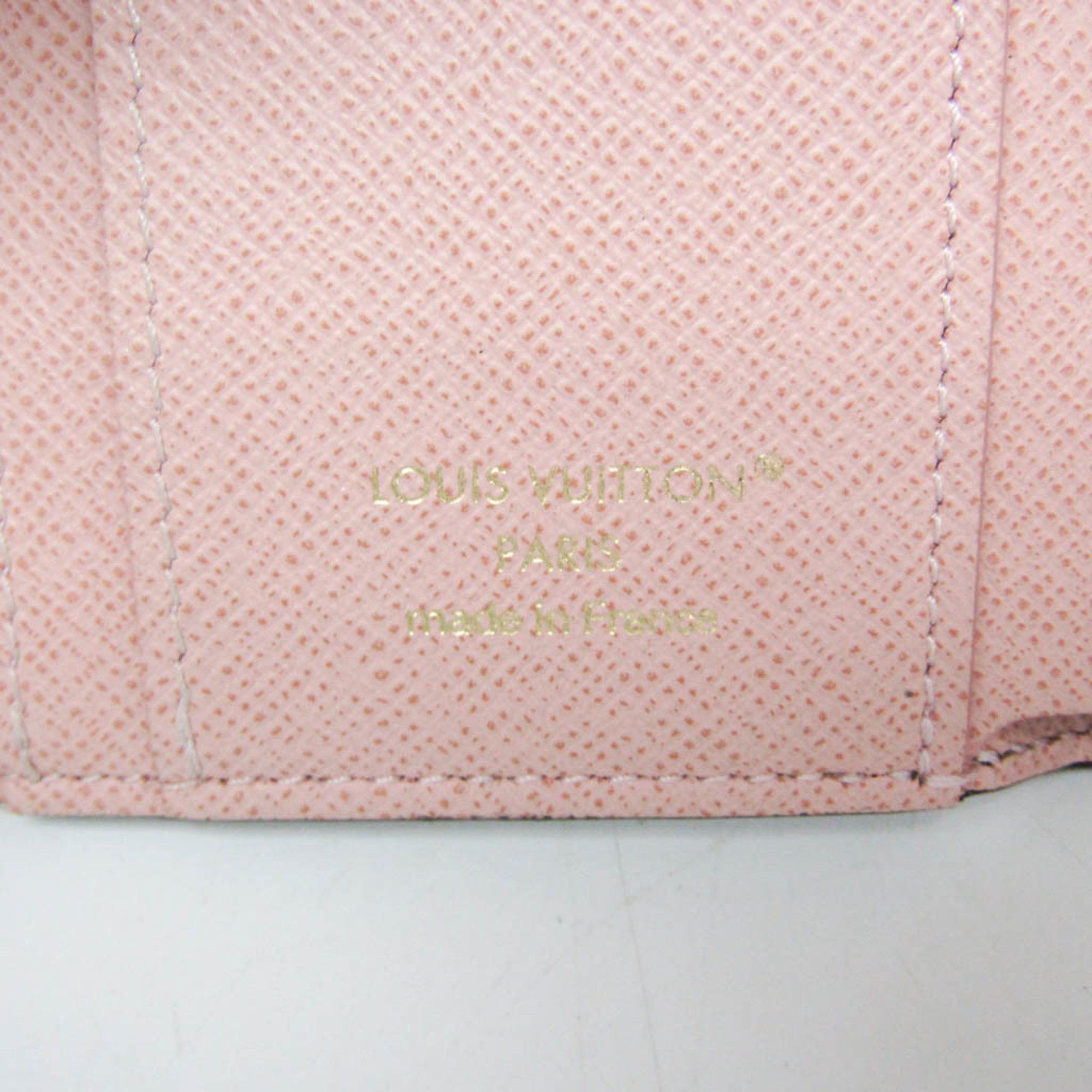 Louis Vuitton Louis Vuitton Monogram Zoe Wallet M62933 Women's Monogram Wallet (tri-fold) Monogram,Rose Ballerine Size ONE SIZE - 12 Thumbnail
