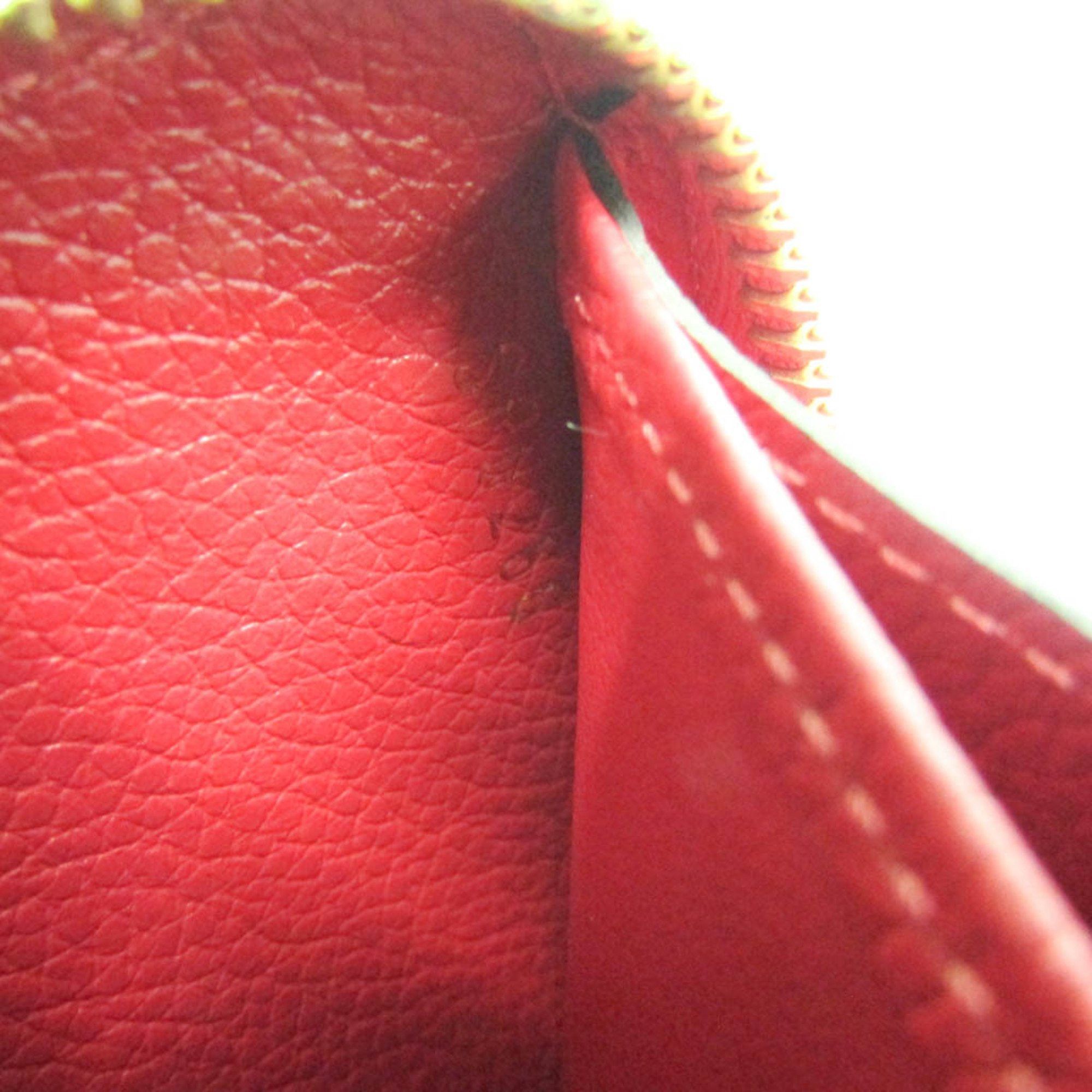 Louis Vuitton Louis Vuitton Monogram Empreinte Zippy Wallet M63691 Women's Monogram Empreinte Long Wallet (bi-fold) Red Color,Sacrlet Size ONE SIZE - 9 Thumbnail