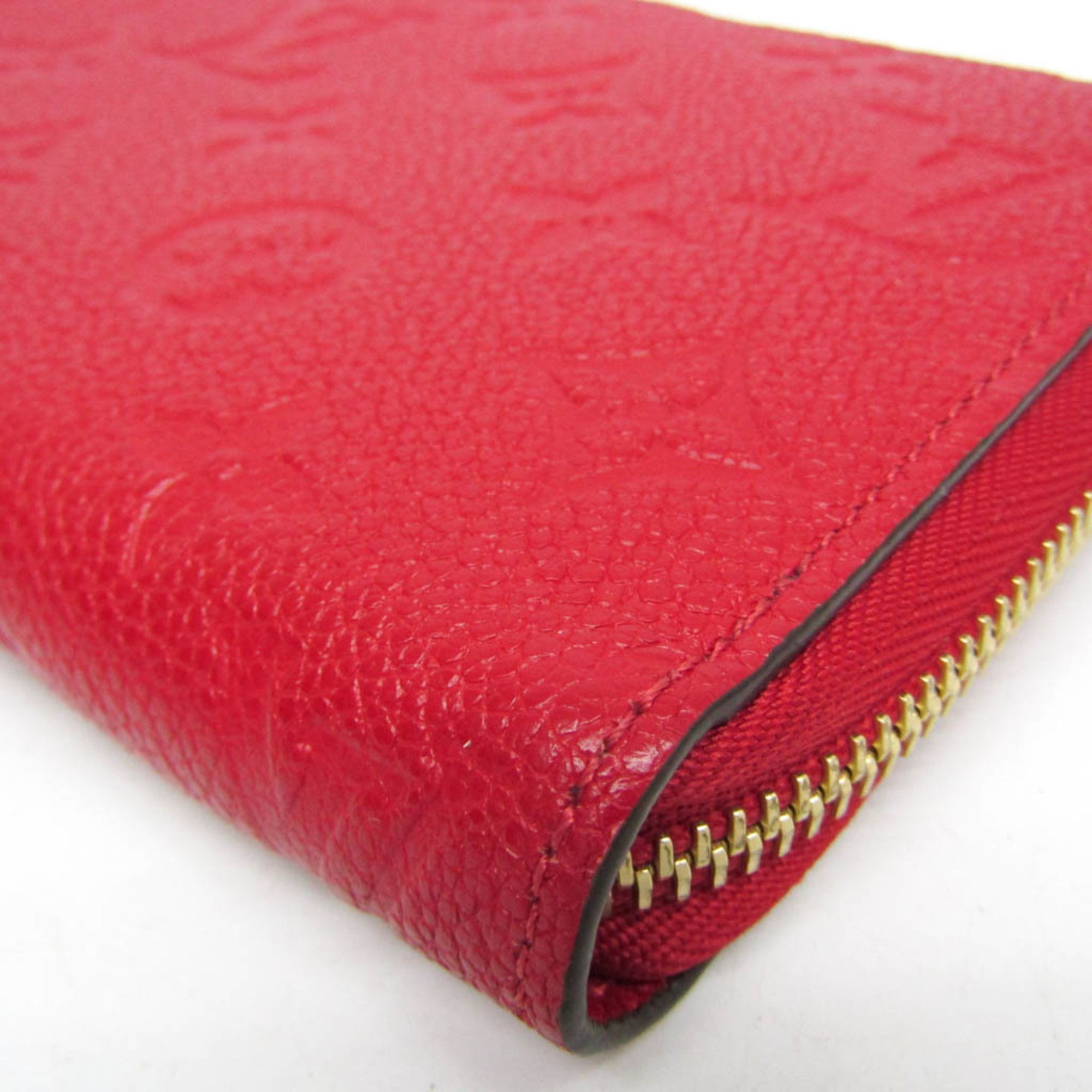 Louis Vuitton Louis Vuitton Monogram Empreinte Zippy Wallet M63691 Women's Monogram Empreinte Long Wallet (bi-fold) Red Color,Sacrlet Size ONE SIZE - 5 Thumbnail