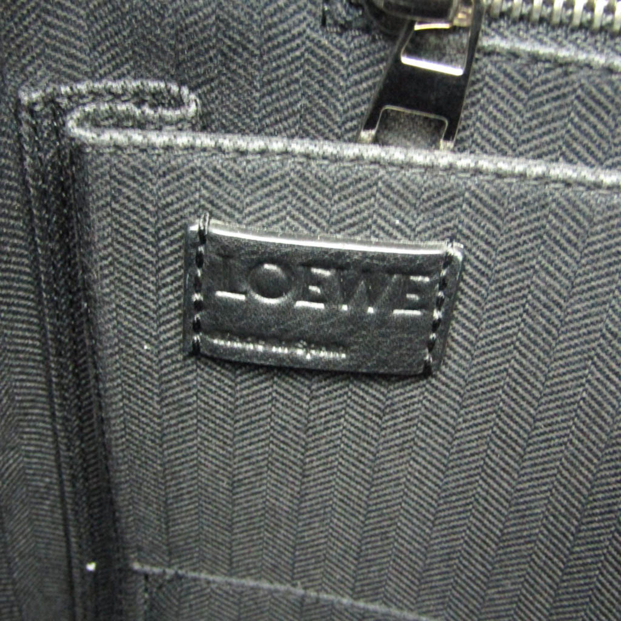 Loewe Loewe GOYA Backpack Women,Men Leather Backpack Black Size ONE SIZE - 19 Thumbnail