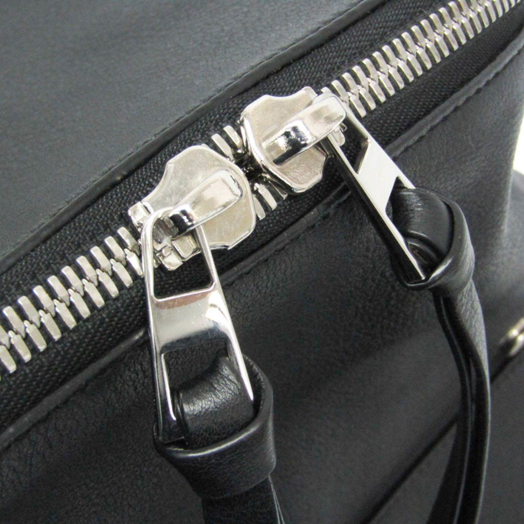 Loewe Loewe GOYA Backpack Women,Men Leather Backpack Black Size ONE SIZE - 16 Thumbnail