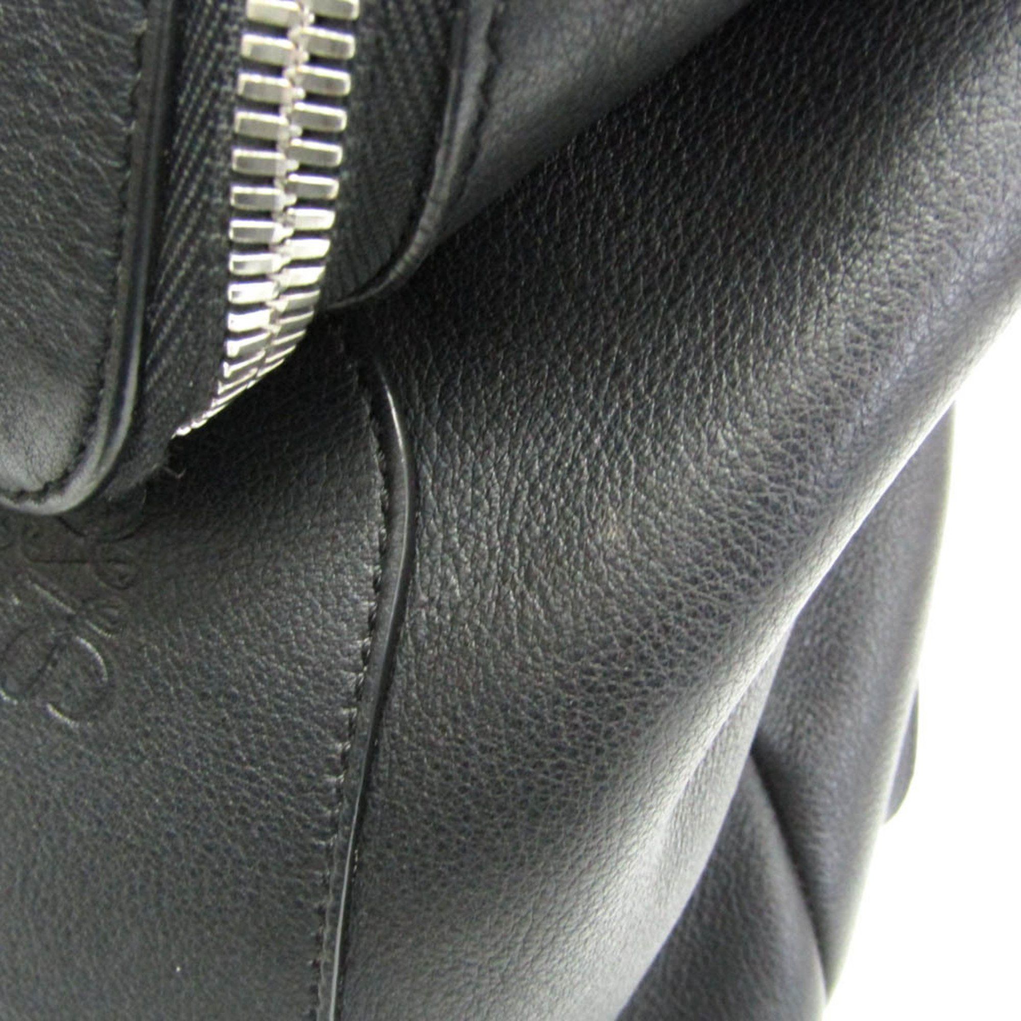 Loewe Loewe GOYA Backpack Women,Men Leather Backpack Black Size ONE SIZE - 15 Thumbnail
