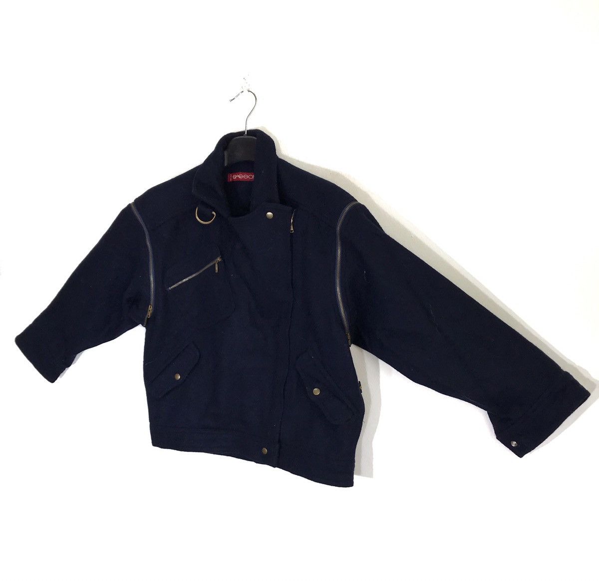 Japanese Brand Sasson Wool Bike Rider Punk Jackets Size US XS / EU 42 / 0 - 2 Thumbnail