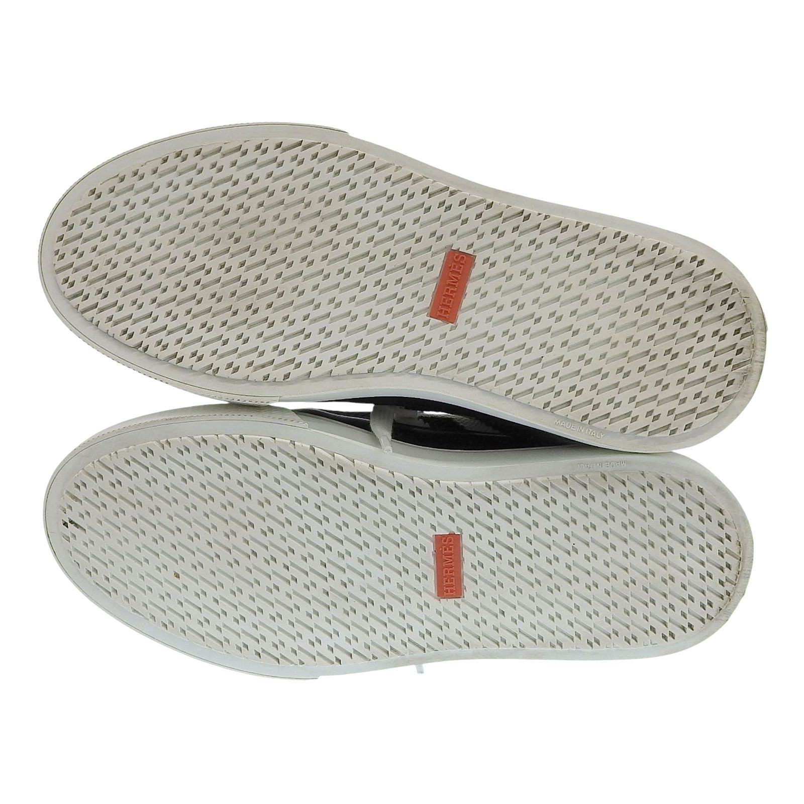 Hermes Hermes Hermes Leather Knit Sneakers Leather Shoes DUTY FREE for USA Size ONE SIZE - 6 Thumbnail