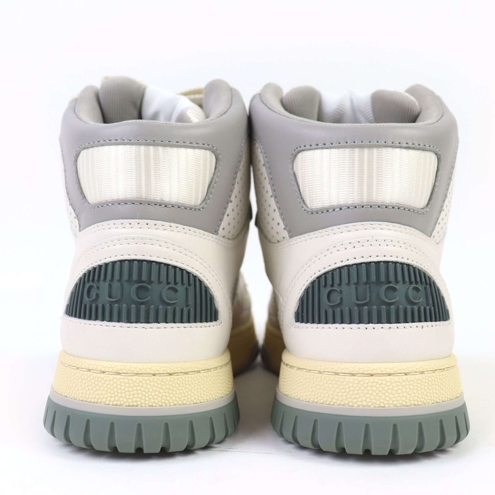 Gucci Gucci Gucci Interlocking G Leather High-top Sneakers Leather Shoes DUTY FREE for USA Size ONE SIZE - 5 Thumbnail
