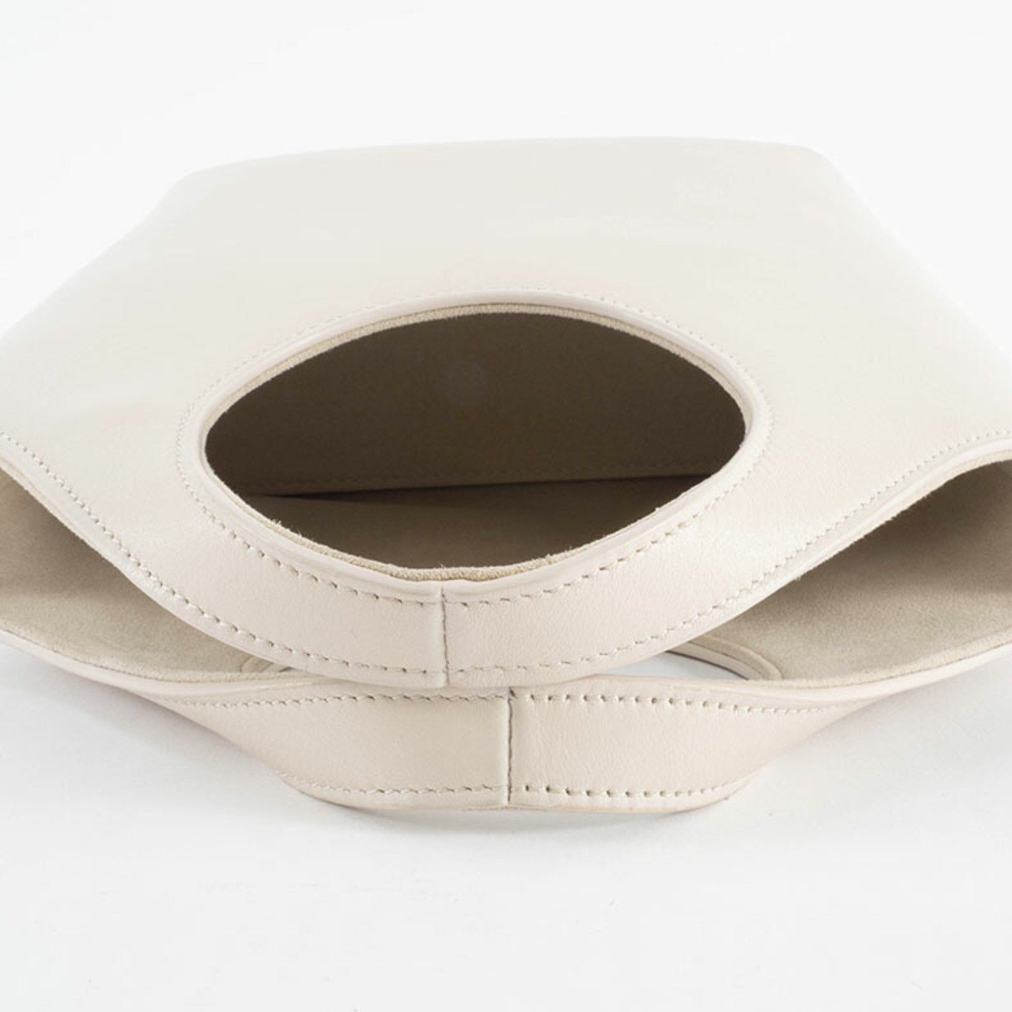 Balenciaga Balenciaga Mary Kate XS Tote Bag 747036 in Cream Leather Size ONE SIZE - 5 Thumbnail