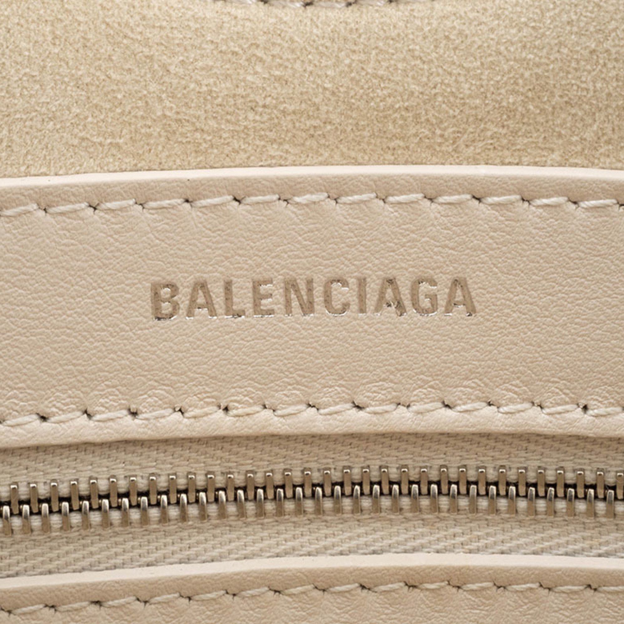 Balenciaga Balenciaga Mary Kate XS Tote Bag 747036 in Cream Leather Size ONE SIZE - 8 Thumbnail