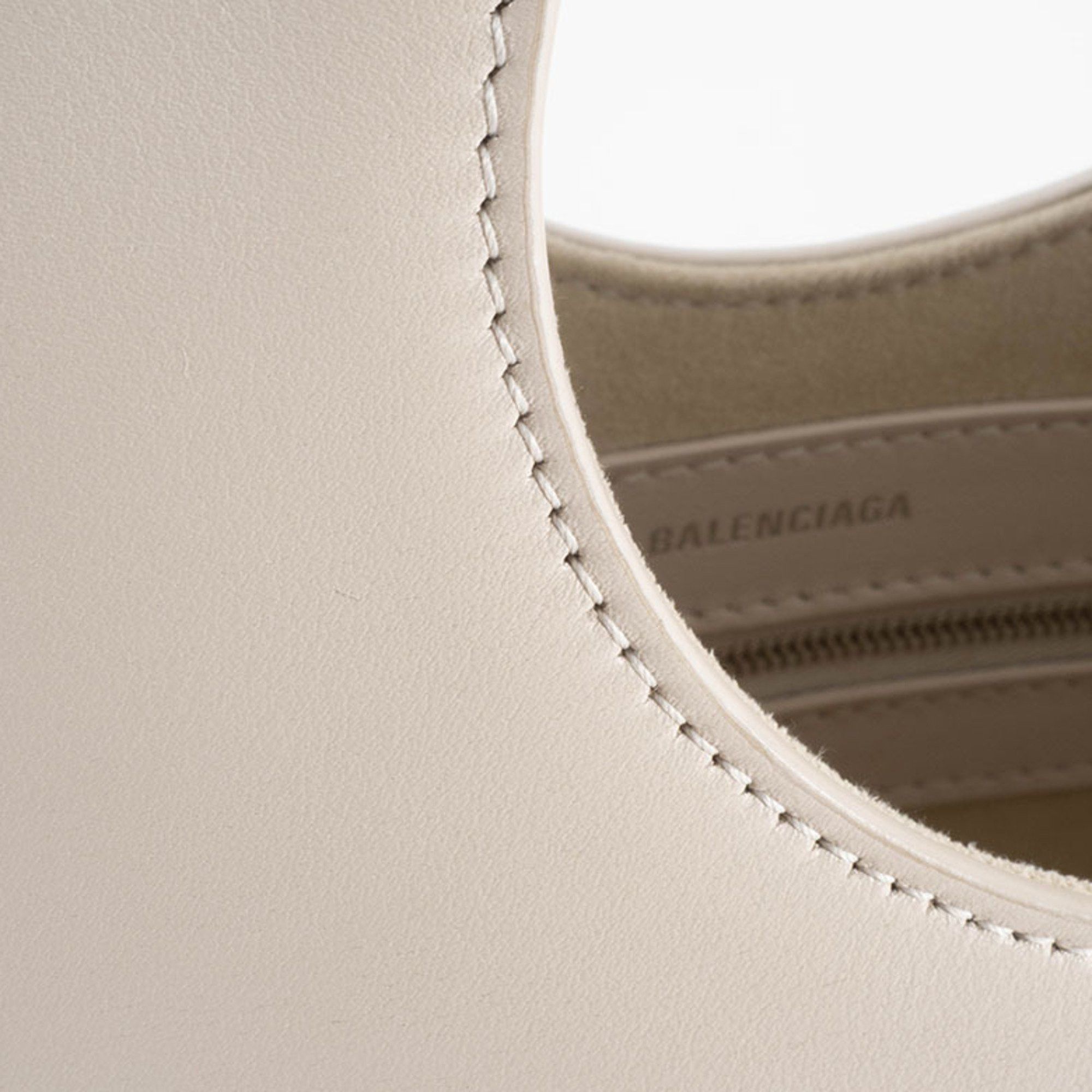 Balenciaga Balenciaga Mary Kate XS Tote Bag 747036 in Cream Leather Size ONE SIZE - 18 Thumbnail