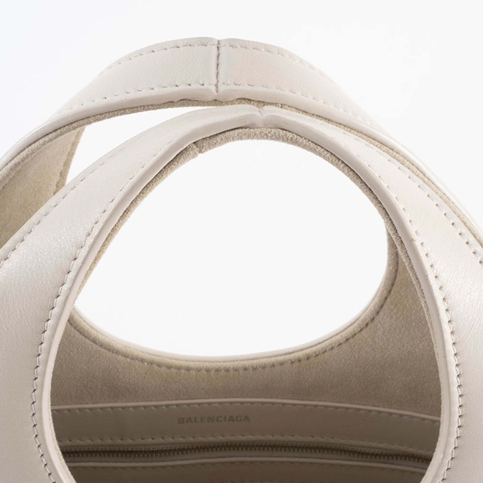 Balenciaga Balenciaga Mary Kate XS Tote Bag 747036 in Cream Leather Size ONE SIZE - 17 Thumbnail