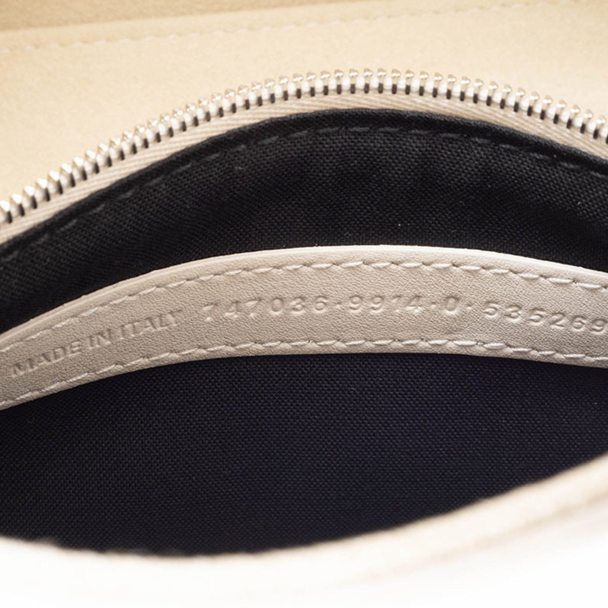 Balenciaga Balenciaga Mary Kate XS Tote Bag 747036 in Cream Leather Size ONE SIZE - 13 Thumbnail
