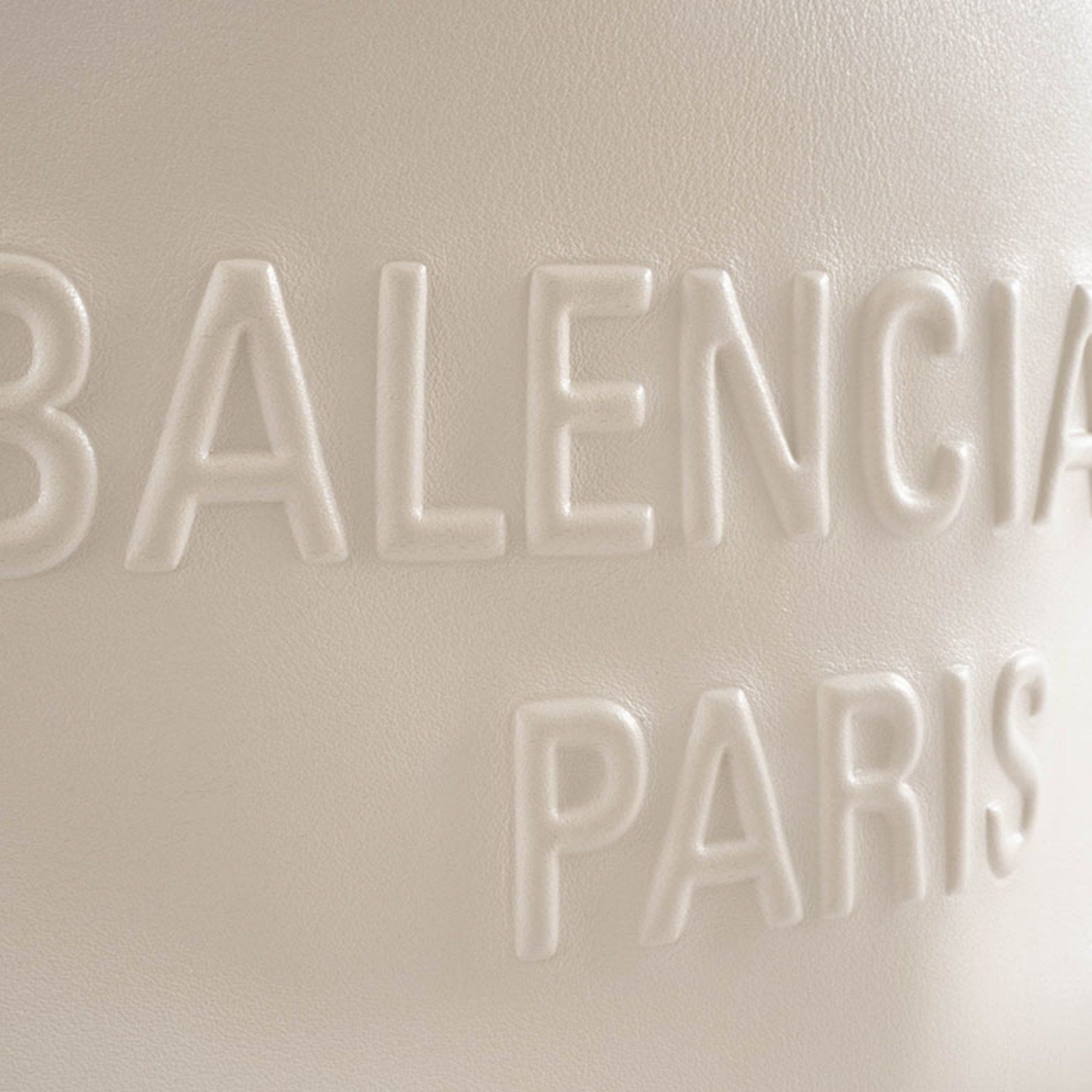 Balenciaga Balenciaga Mary Kate XS Tote Bag 747036 in Cream Leather Size ONE SIZE - 6 Thumbnail