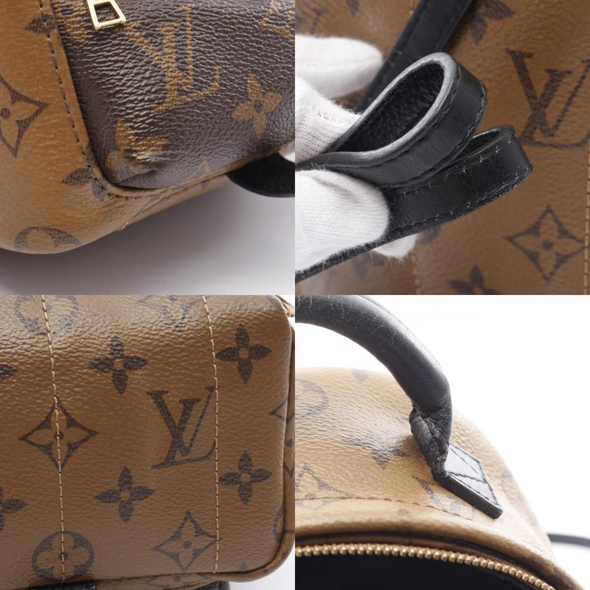 Louis Vuitton Louis Vuitton Louis Vuitton Palm Springs Monogram Reverse Backpack Canvas Backpack M44872 DUTY FREE for USA Size ONE SIZE - 10 Thumbnail