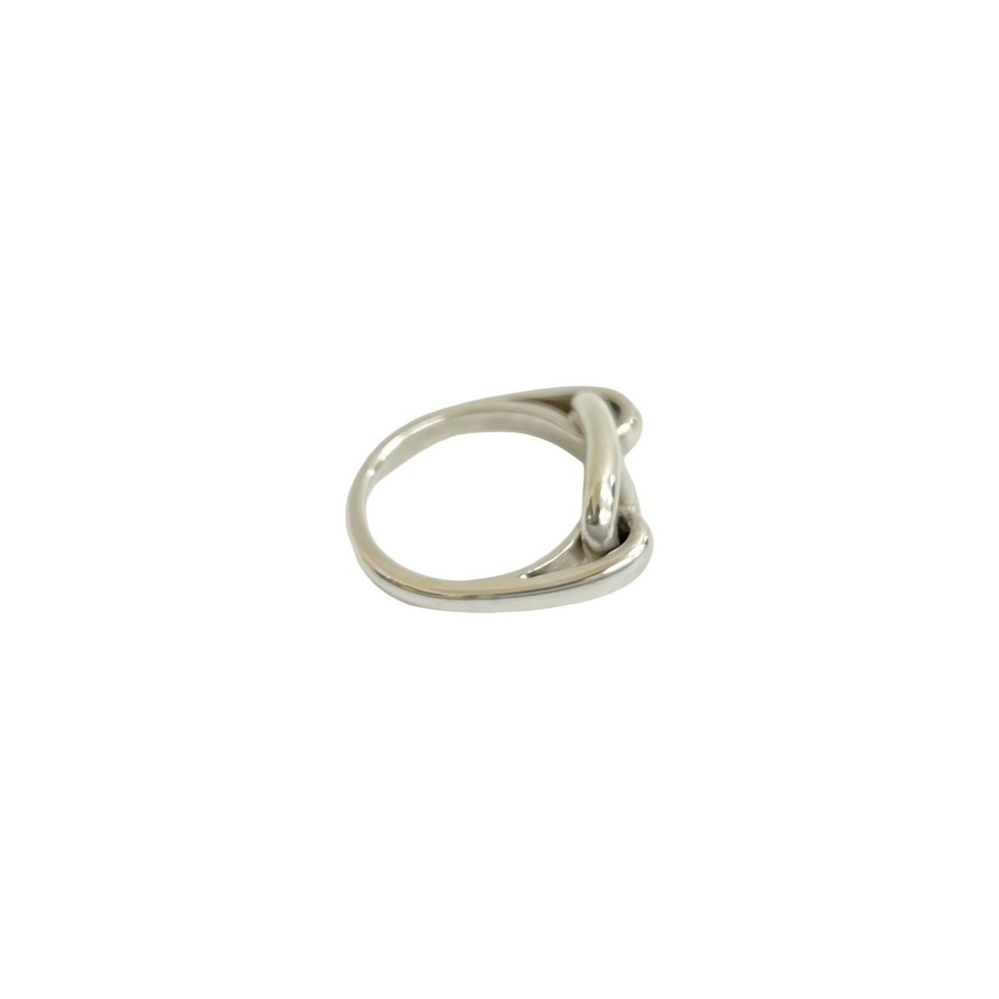 Hermes HERMES Chaine d'Ancre Ring, Silver 925, Size 6, Women's, 19962 Size ONE SIZE - 5 Thumbnail