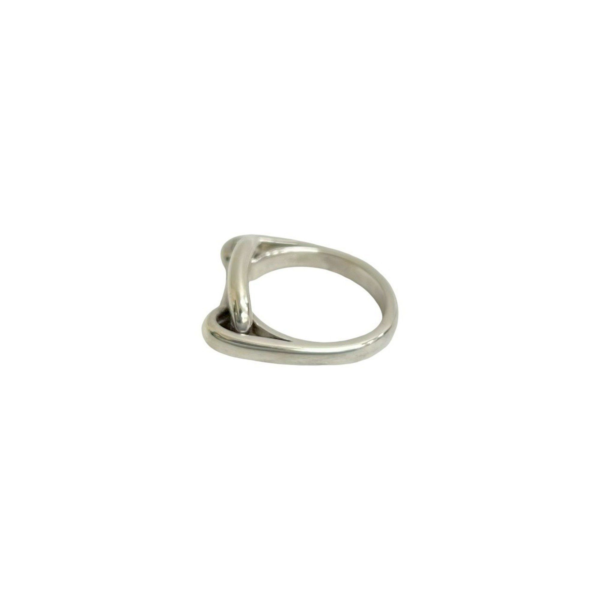 Hermes HERMES Chaine d'Ancre Ring, Silver 925, Size 6, Women's, 19962 Size ONE SIZE - 4 Thumbnail