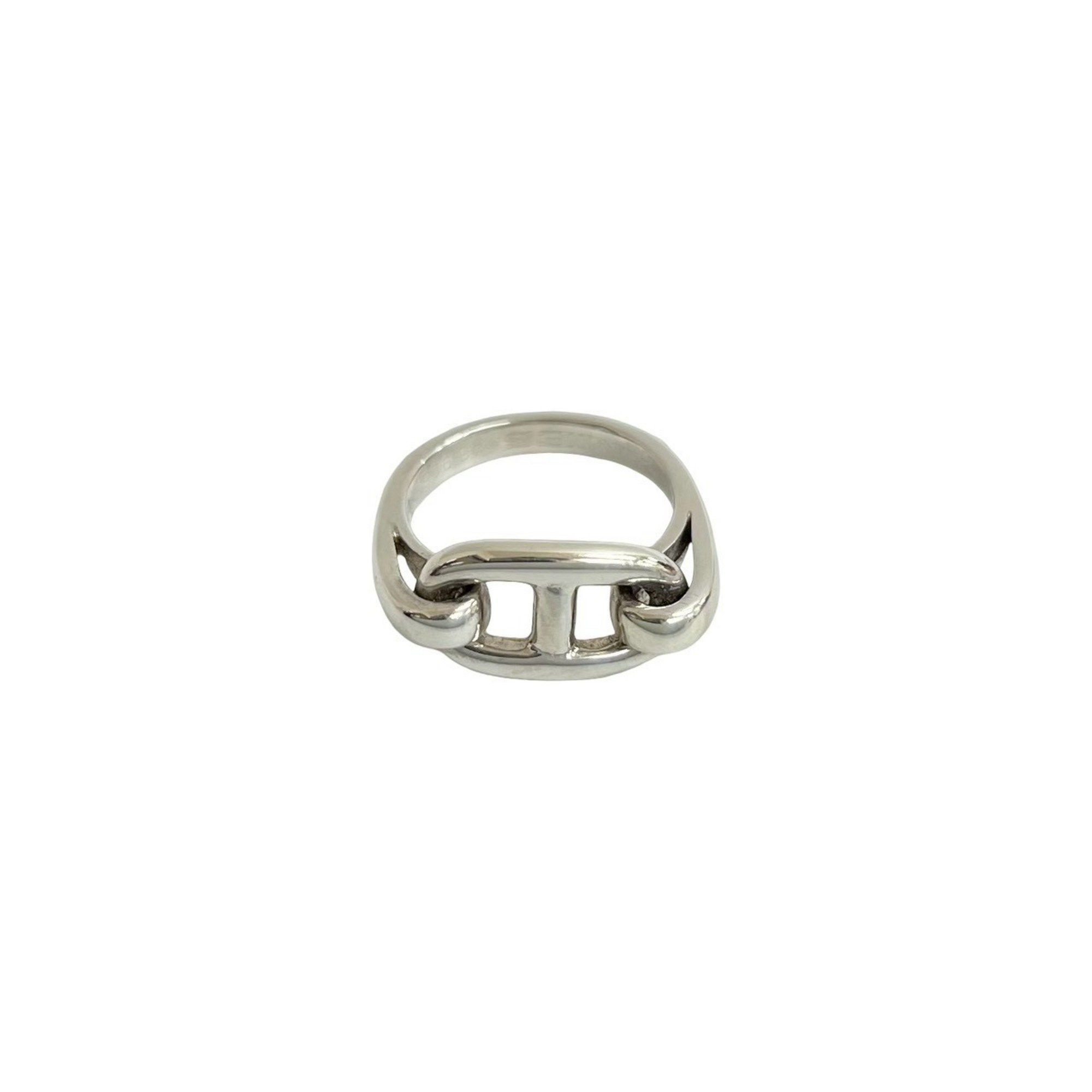 Hermes HERMES Chaine d'Ancre Ring, Silver 925, Size 6, Women's, 19962 Size ONE SIZE - 3 Thumbnail