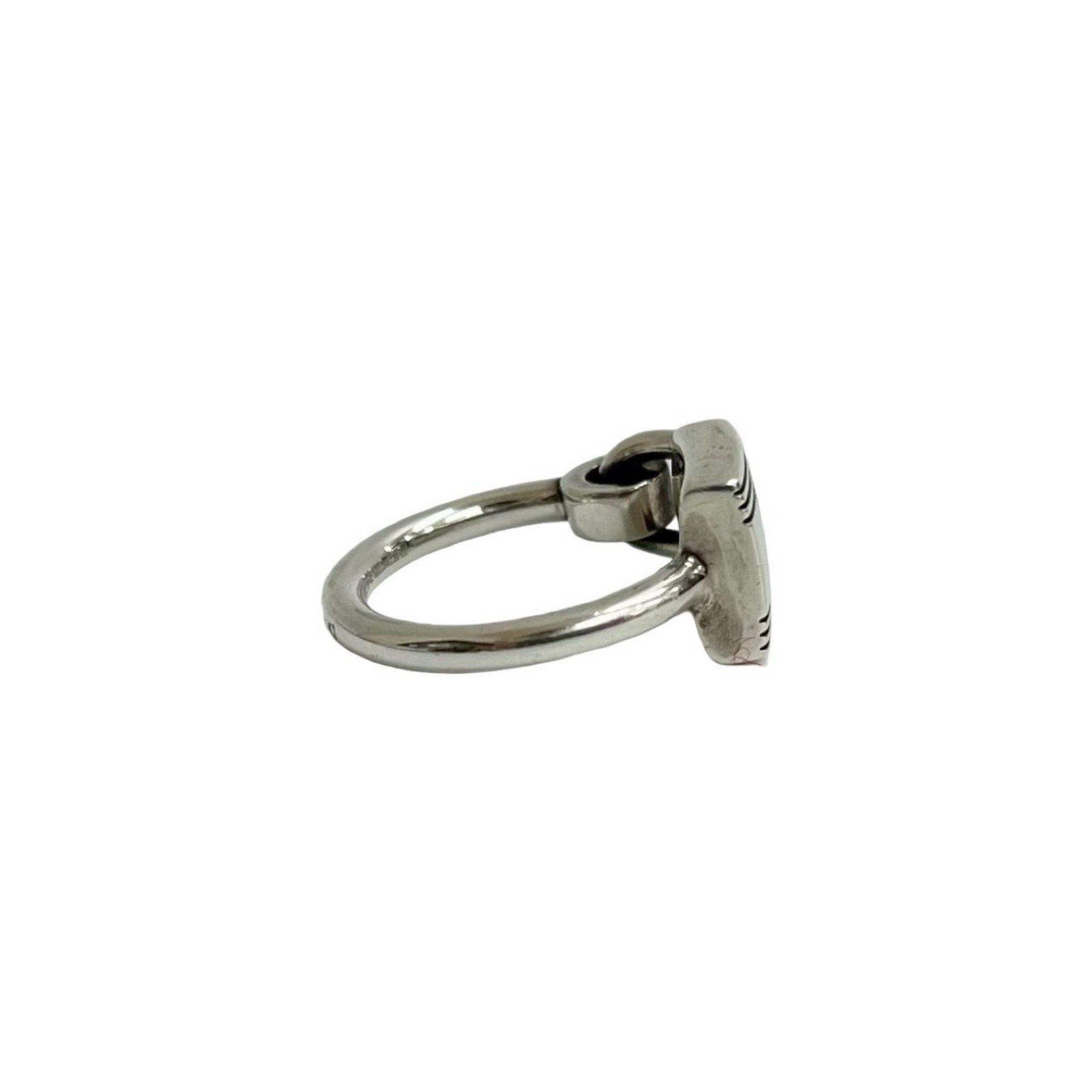 Hermes HERMES Cadena Motif Ring, 925 Sterling Silver, Size 7, Women's, 70645 Size ONE SIZE - 4 Thumbnail