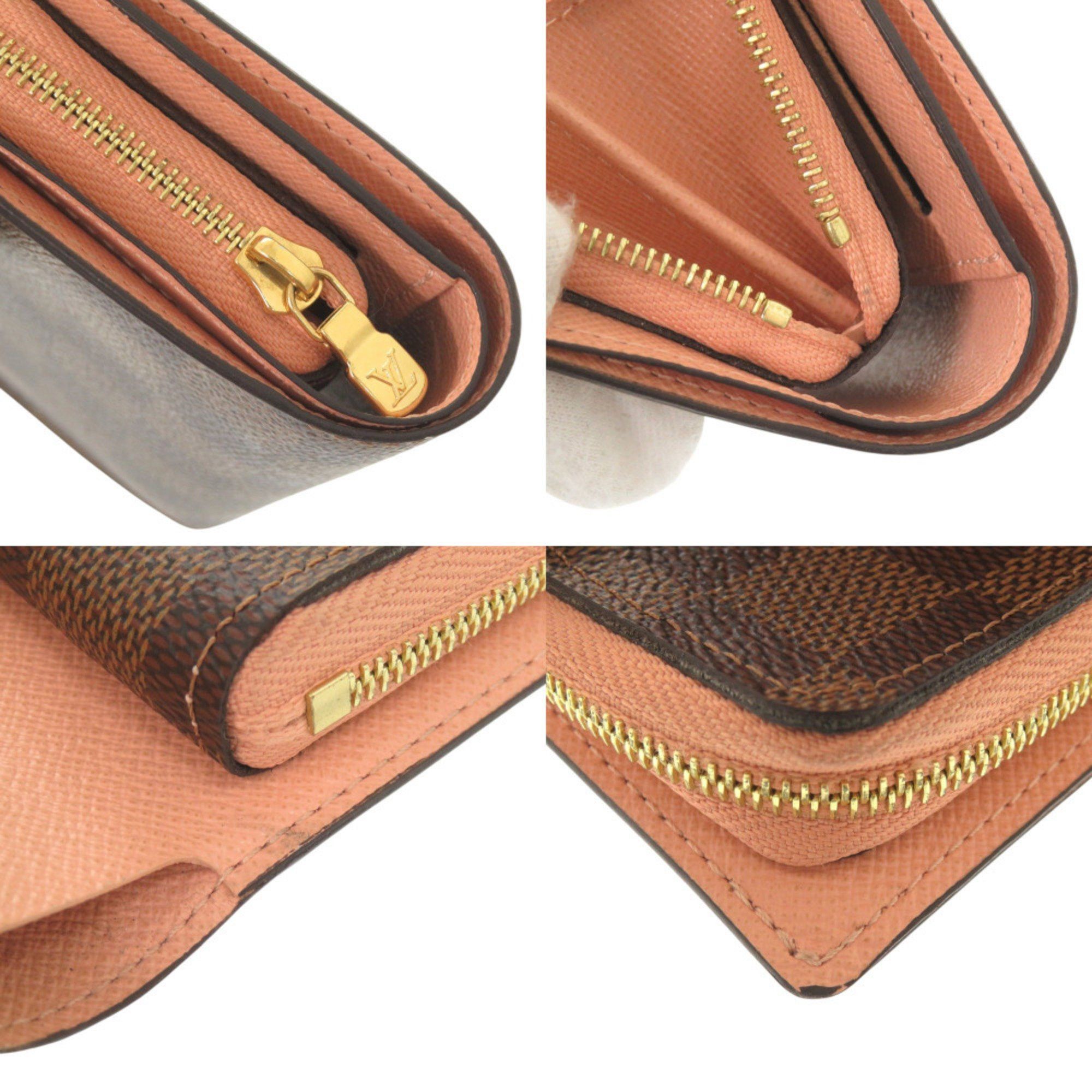 Louis Vuitton Louis Vuitton Portefeuille Juliette Damier N60380 IC Brown Bifold Wallet LV 0520 LOUIS VUITTON Size ONE SIZE - 8 Thumbnail