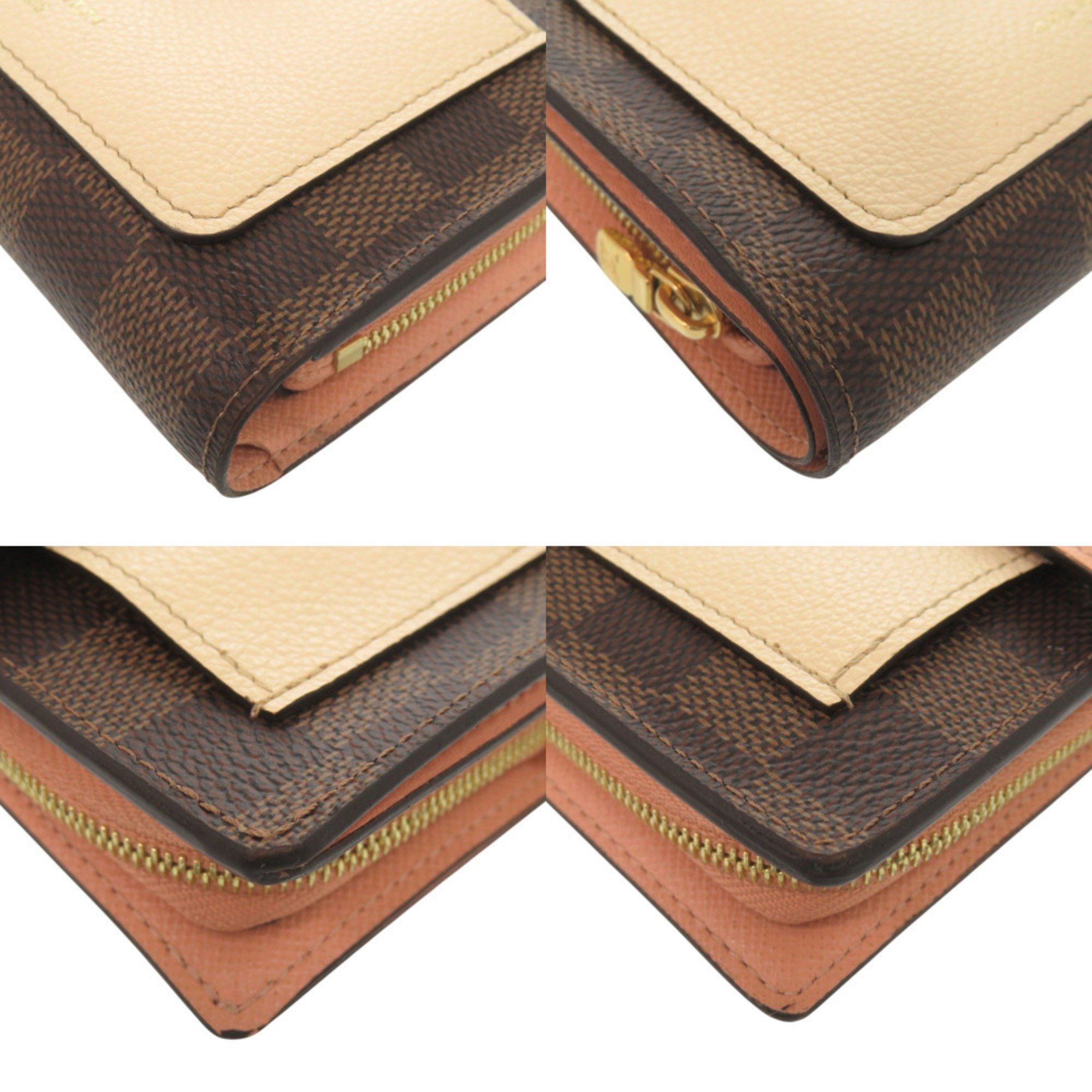 Louis Vuitton Louis Vuitton Portefeuille Juliette Damier N60380 IC Brown Bifold Wallet LV 0520 LOUIS VUITTON Size ONE SIZE - 4 Thumbnail