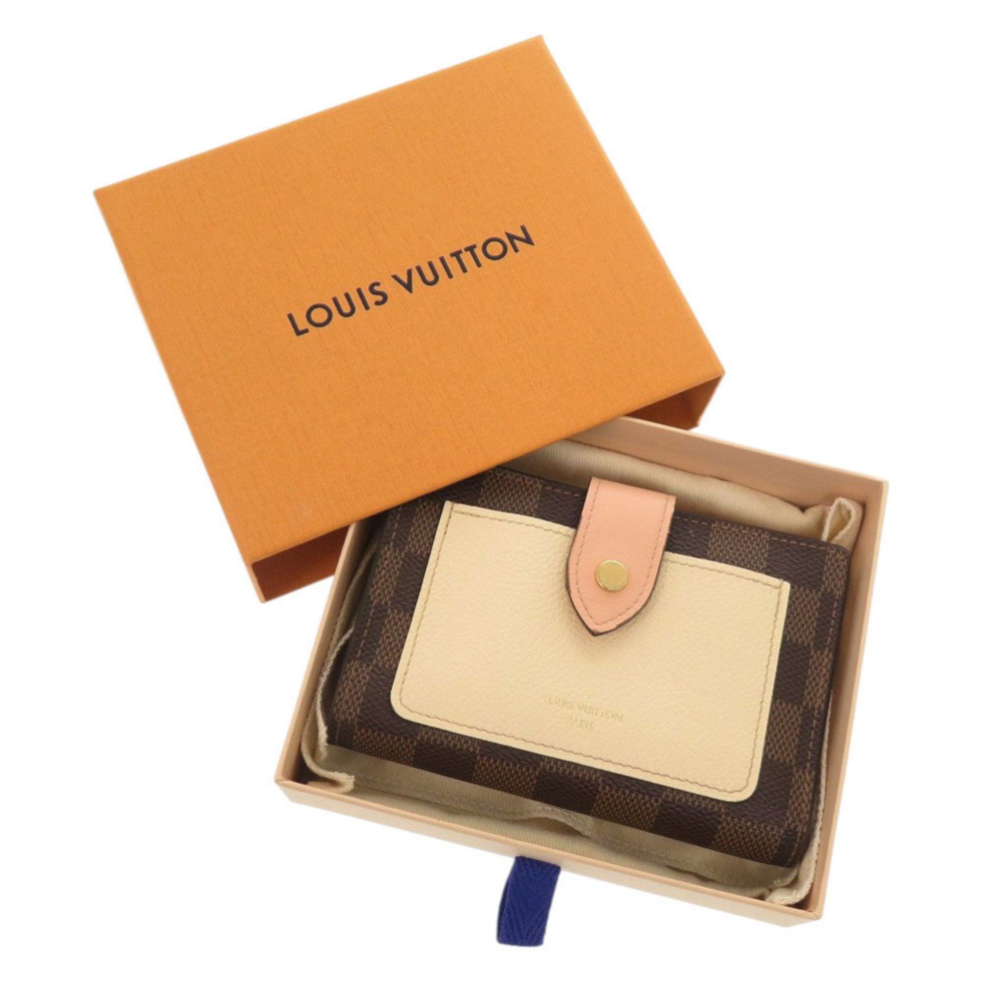 Louis Vuitton Louis Vuitton Portefeuille Juliette Damier N60380 IC Brown Bifold Wallet LV 0520 LOUIS VUITTON Size ONE SIZE - 2 Thumbnail
