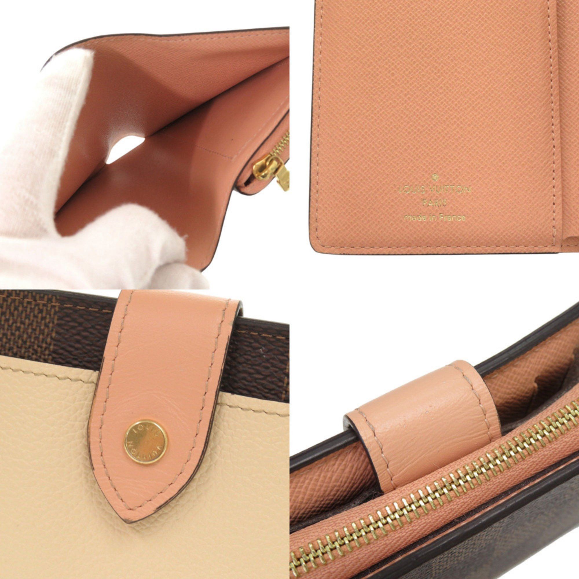 Louis Vuitton Louis Vuitton Portefeuille Juliette Damier N60380 IC Brown Bifold Wallet LV 0520 LOUIS VUITTON Size ONE SIZE - 7 Thumbnail