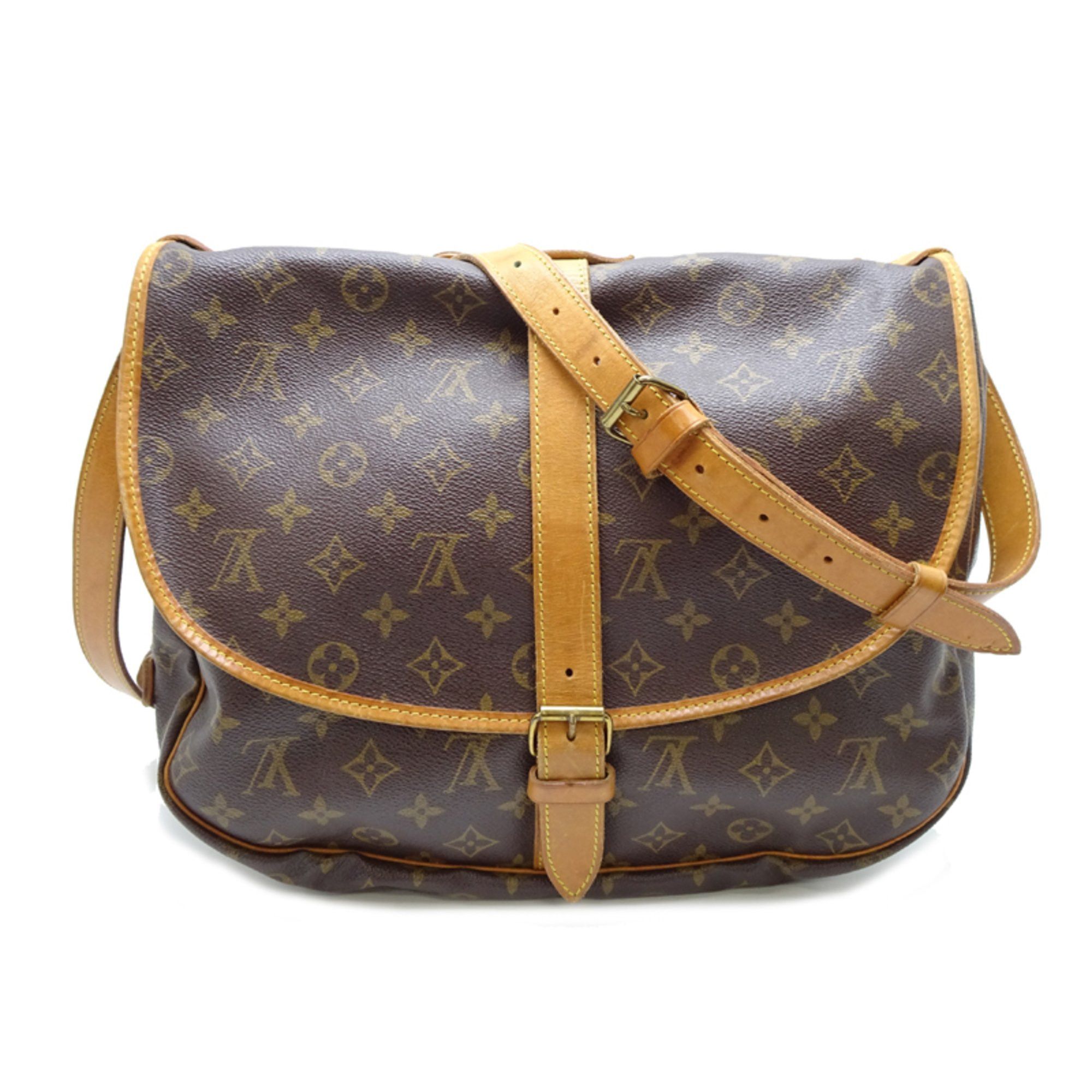Louis Vuitton Louis Vuitton Saumur GM Women's Shoulder Bag M42254 (Discontinued) Monogram Brown Size ONE SIZE - 2 Thumbnail