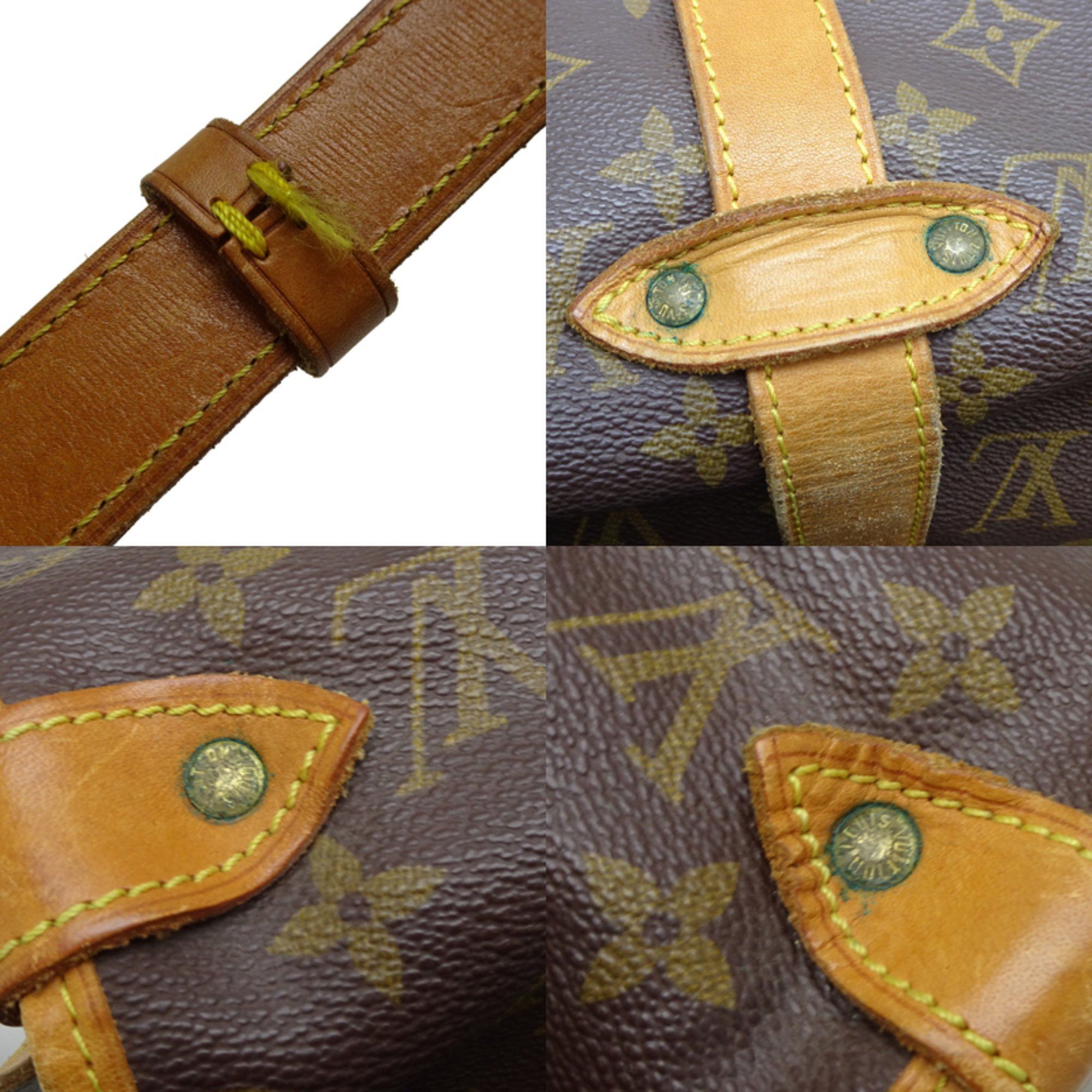 Louis Vuitton Louis Vuitton Saumur GM Women's Shoulder Bag M42254 (Discontinued) Monogram Brown Size ONE SIZE - 9 Thumbnail
