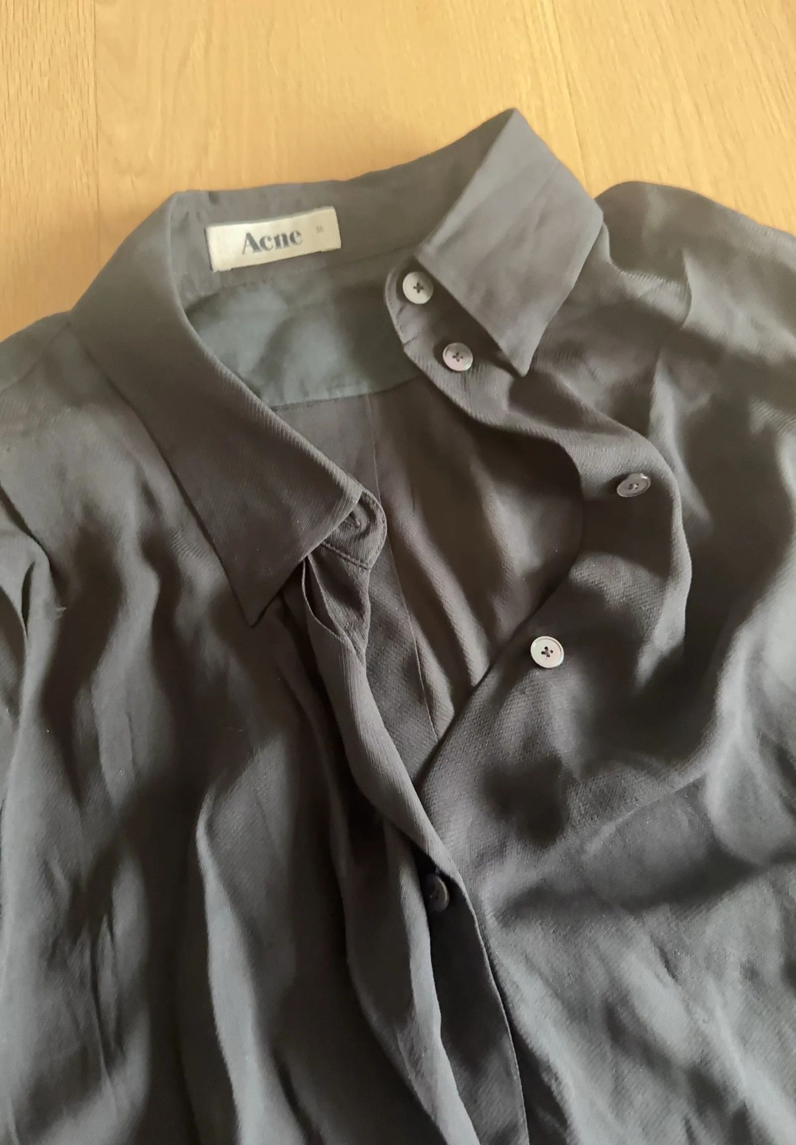 Acne Studios Acne Studios Pollock Twill AW/11 Shirt Size XS / US 0-2 / IT 36-38 - 5 Thumbnail