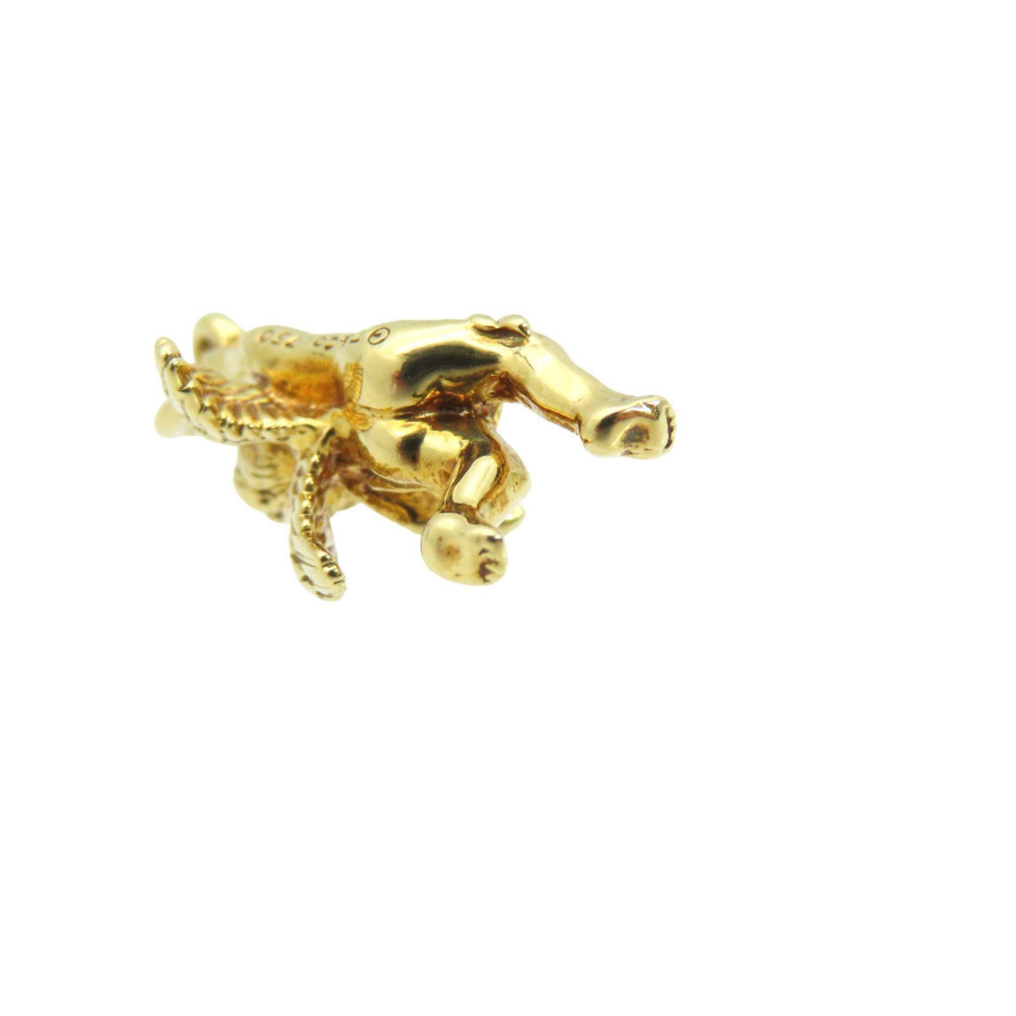Tiffany & Co. Like new Tiffany Cherub Angel Motif 18KYG Pendant Top in 750 Yellow Gold. Jewelry Charm 0080. TIFFANY & Co. Size ONE SIZE - 7 Thumbnail