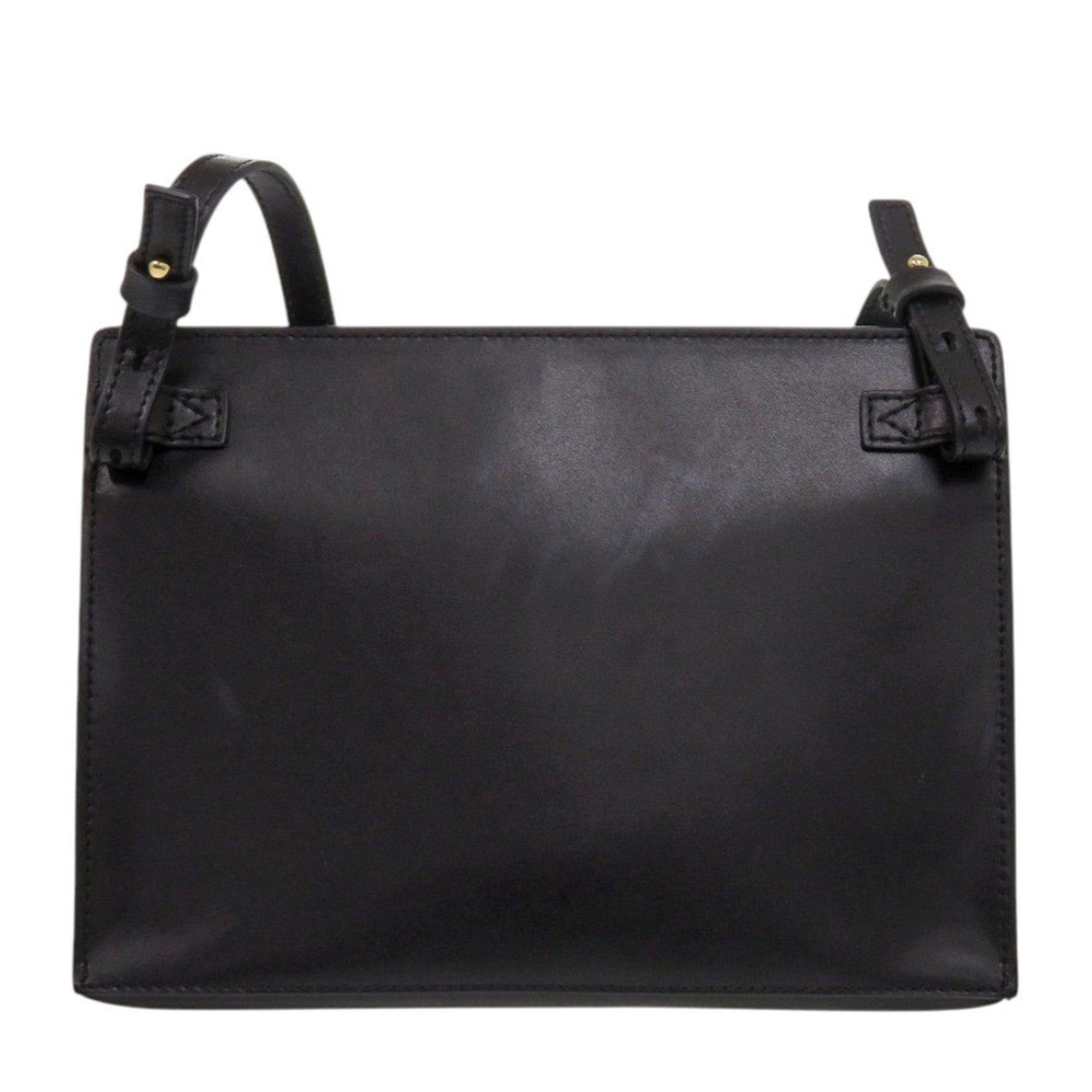 Salvatore Ferragamo Salvatore Ferragamo Vara Ribbon Leather Black Shoulder Bag 0529 Size ONE SIZE - 3 Thumbnail