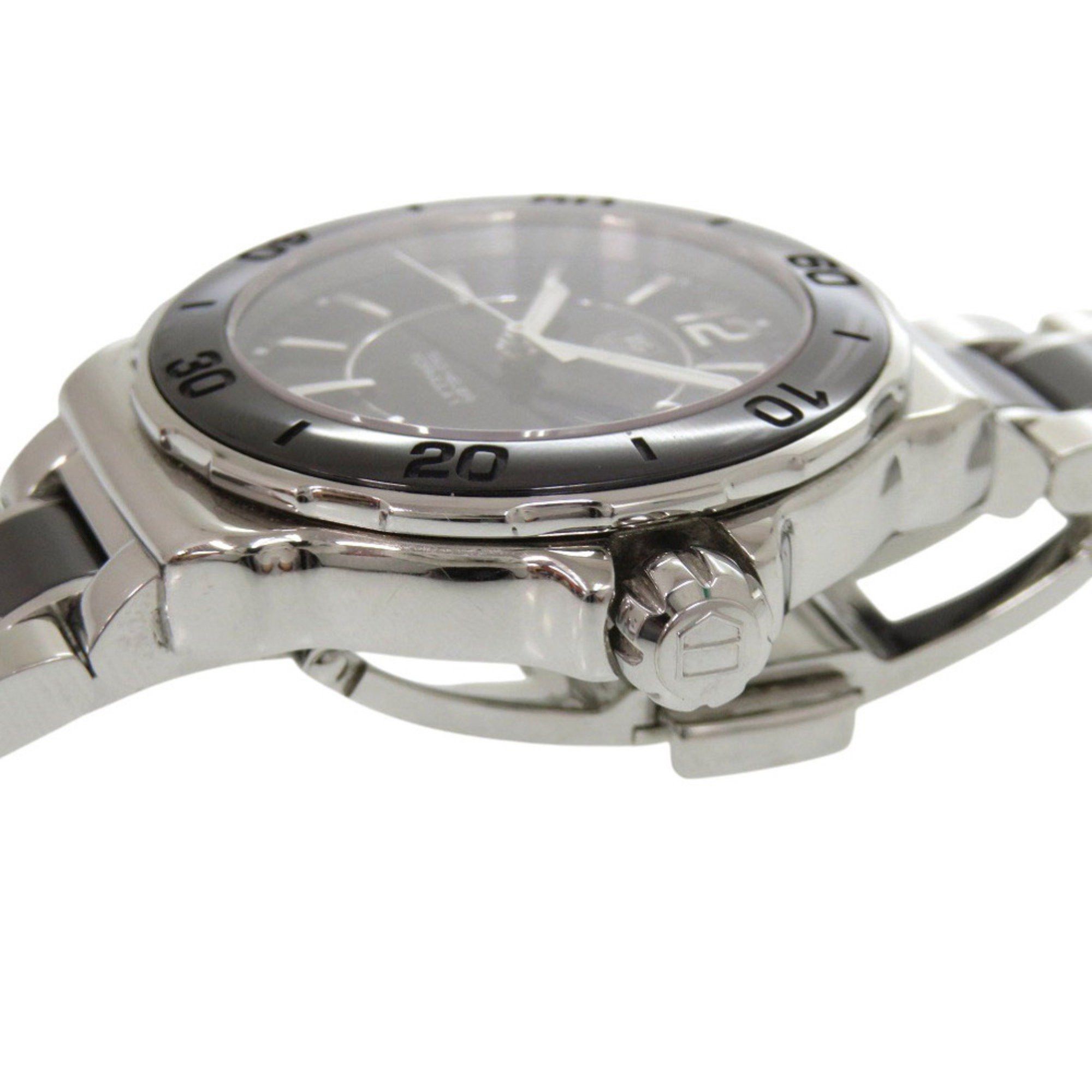 Tag Heuer TAG Heuer Formula 1 WAH1210.BA0859 Stainless Steel Black/Silver Dial Quartz Watch 0330 HEUER Size ONE SIZE - 7 Thumbnail
